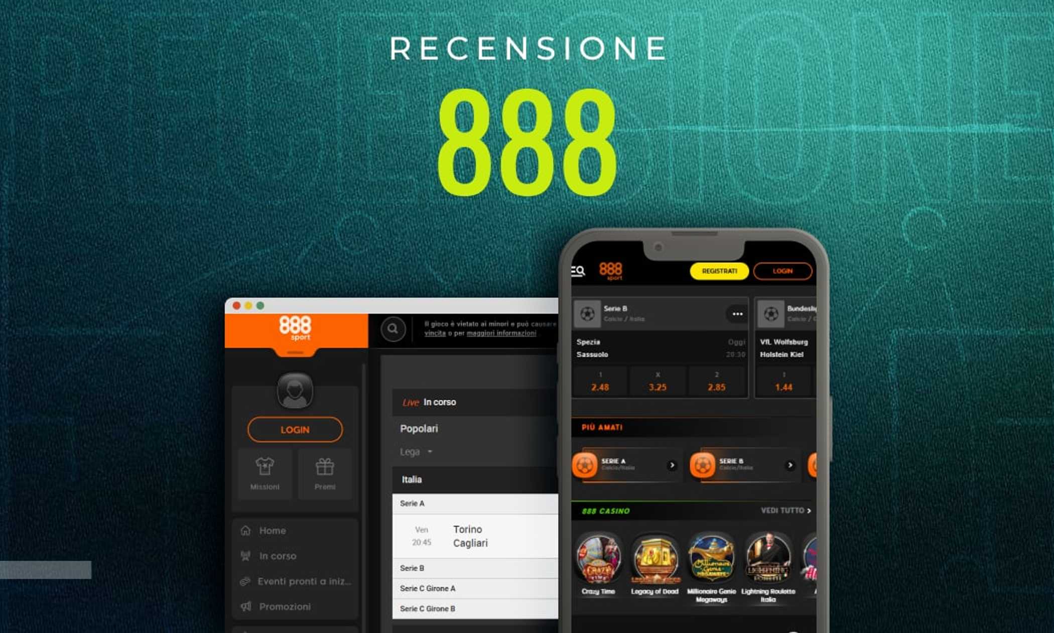 Recensione 888: il test definitivo e la nostra opinione