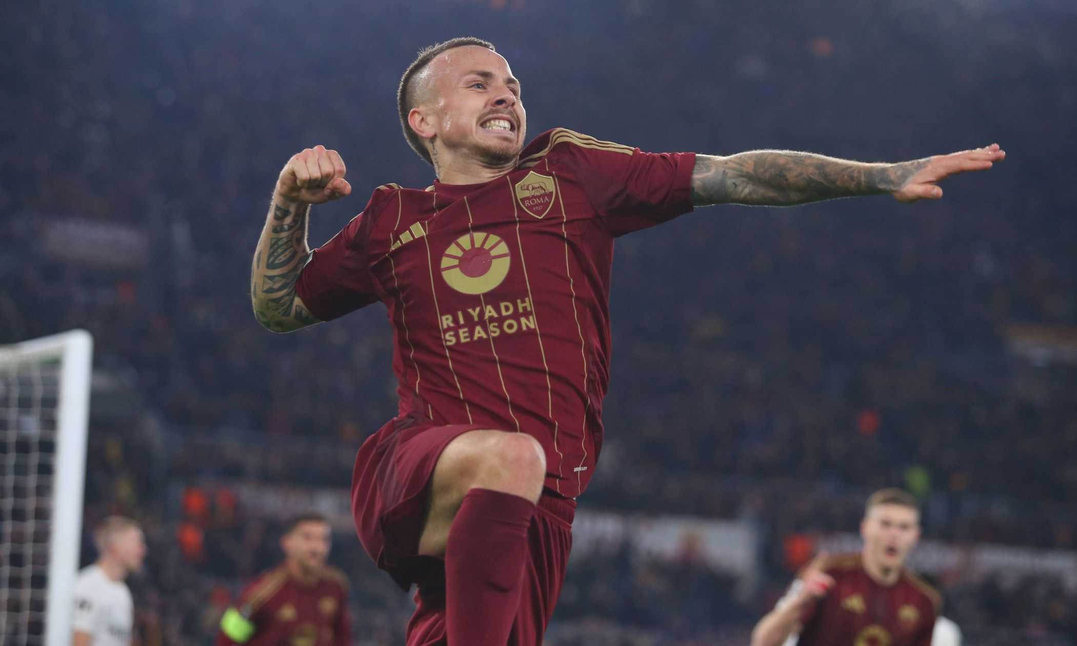 Roma-Eintracht Francoforte LIVE 1-0: Mancini palo e poi assist per Angelino