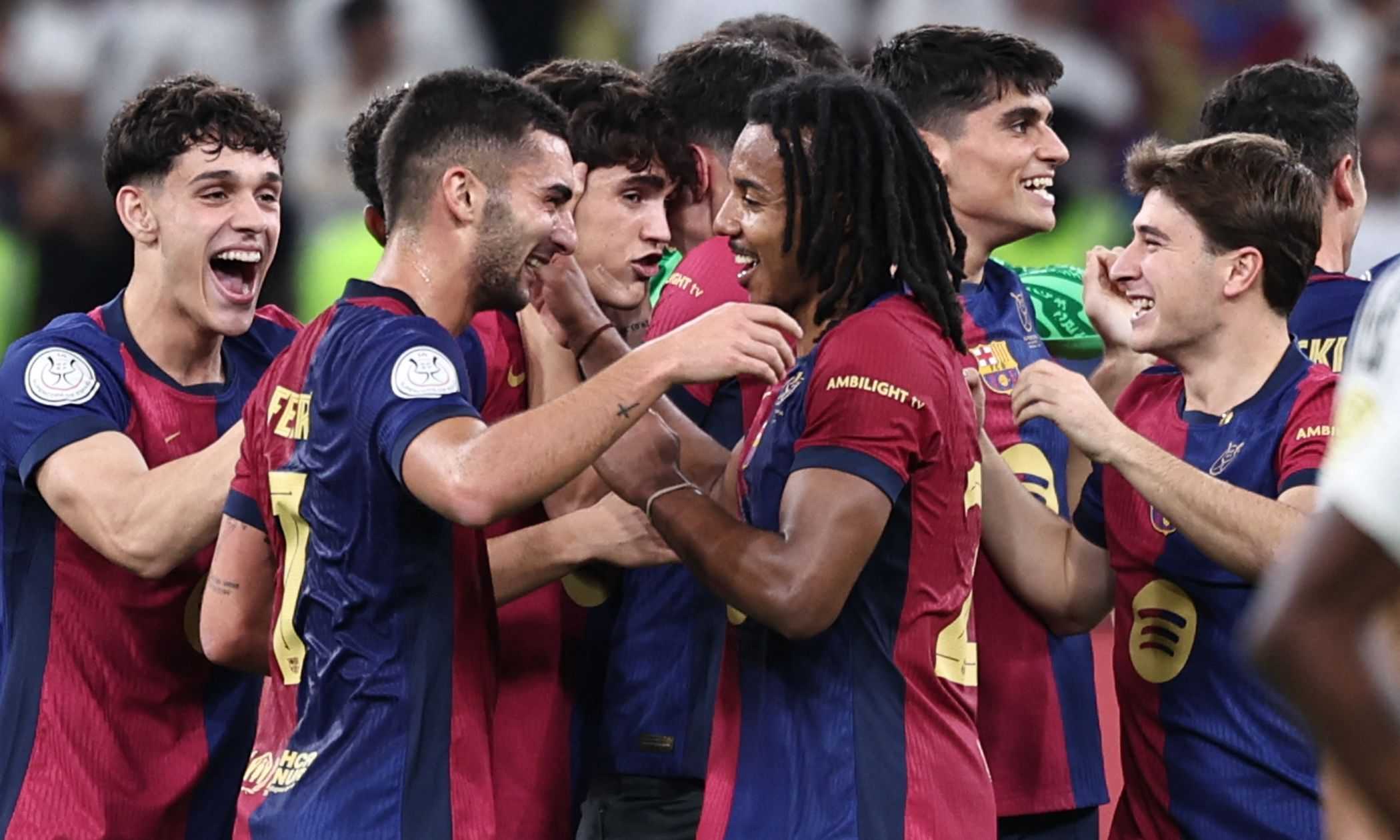 Il Barcellona annienta 5-2 il Real Madrid e si prende la Supercoppa