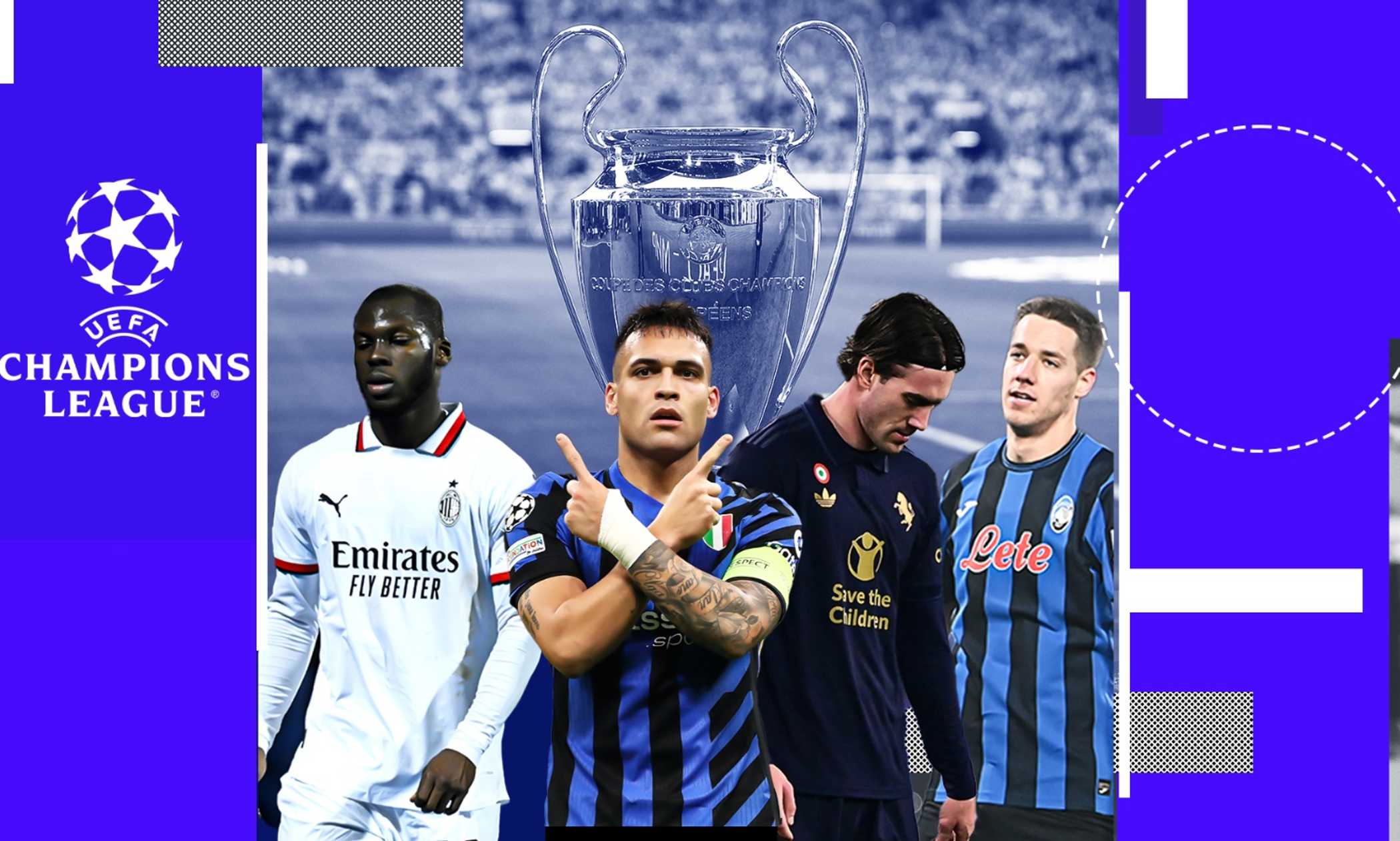 Italiane in Champions League: Milan e Juventus inguardabili e senza scuse, Atalanta sfortunata. Si salva solo l'Inter, ma ora preoccupa il ranking