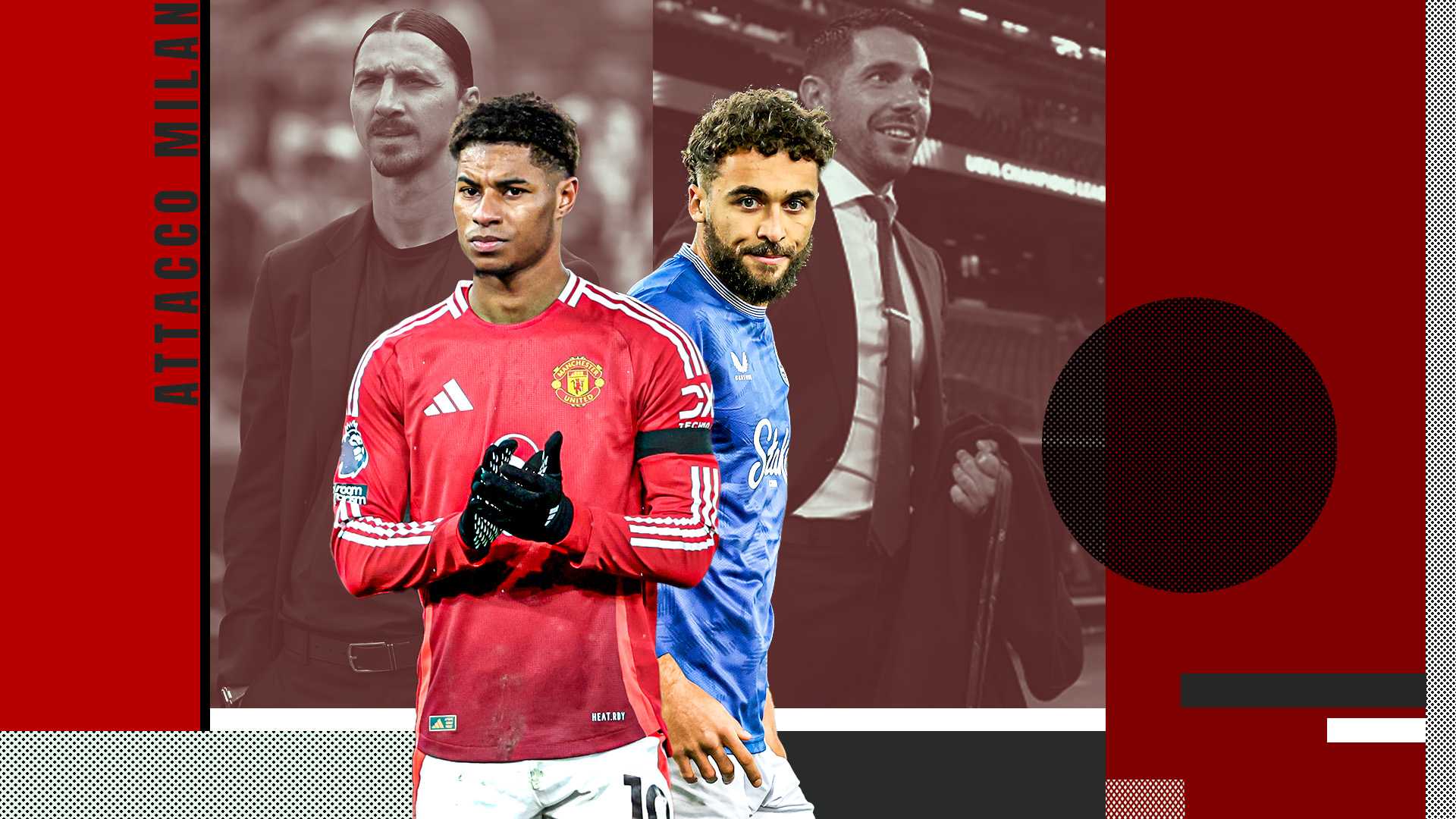 Milan, da Rashford a Calvert-Lewin, un nuovo attaccante già a gennaio