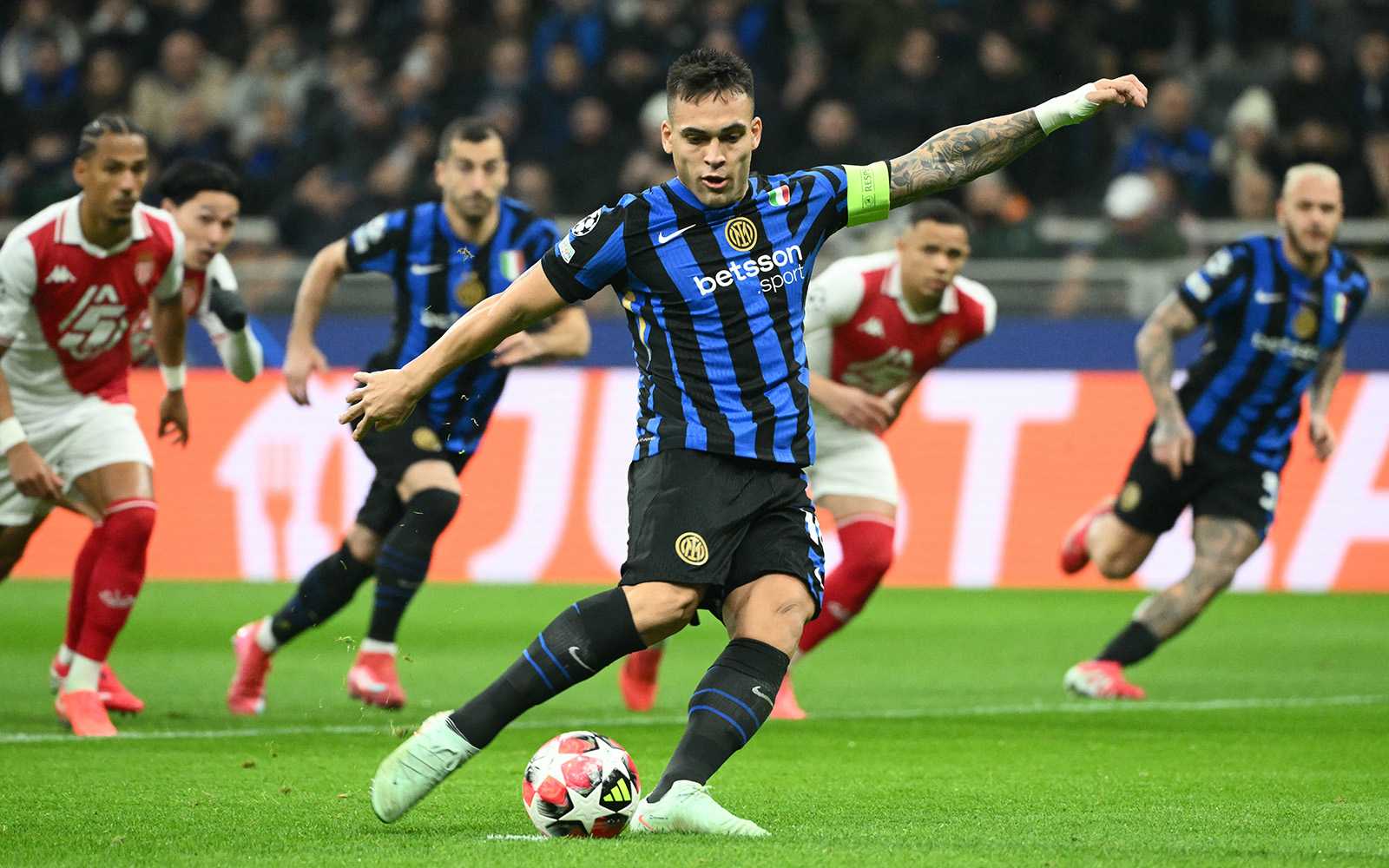 Inter-Monaco 3-0: il tabellino