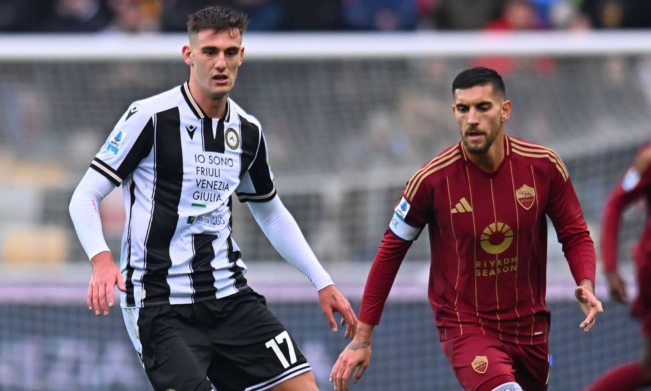 Udinese-Roma 1-2: il tabellino