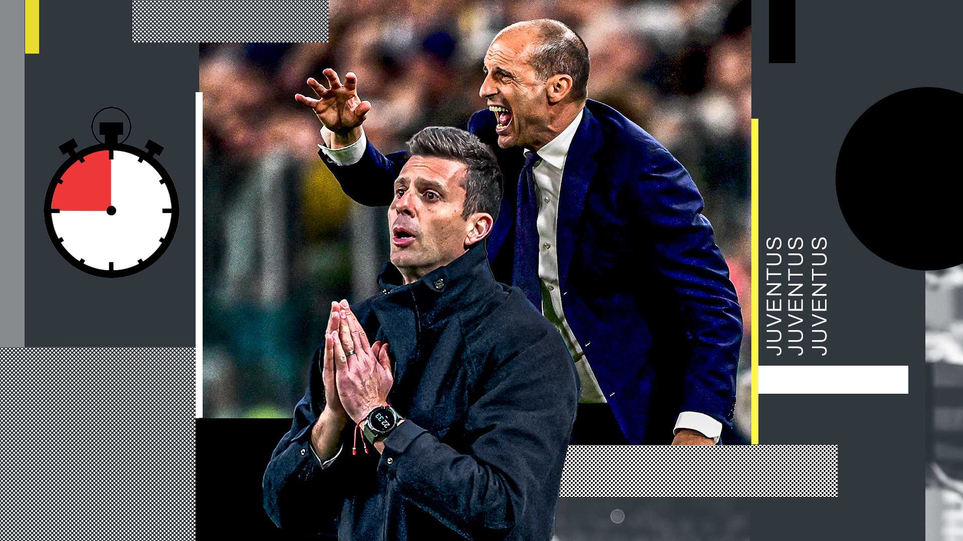 Juventus: cambi, mercato o ossessione? La differenza fra Thiago Motta e Allegri è (anche) nei finali