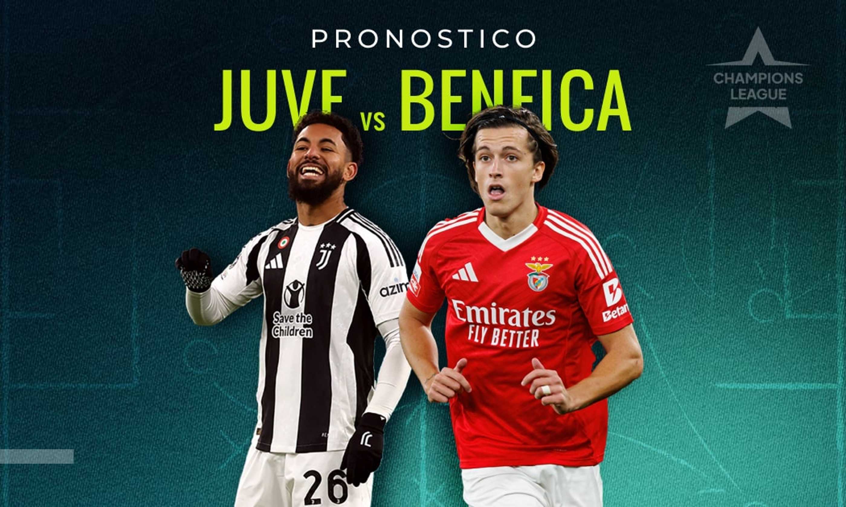 Juventus-Benfica pronostico e quote, quale sarà il risultato esatto? Il parere dei bookies