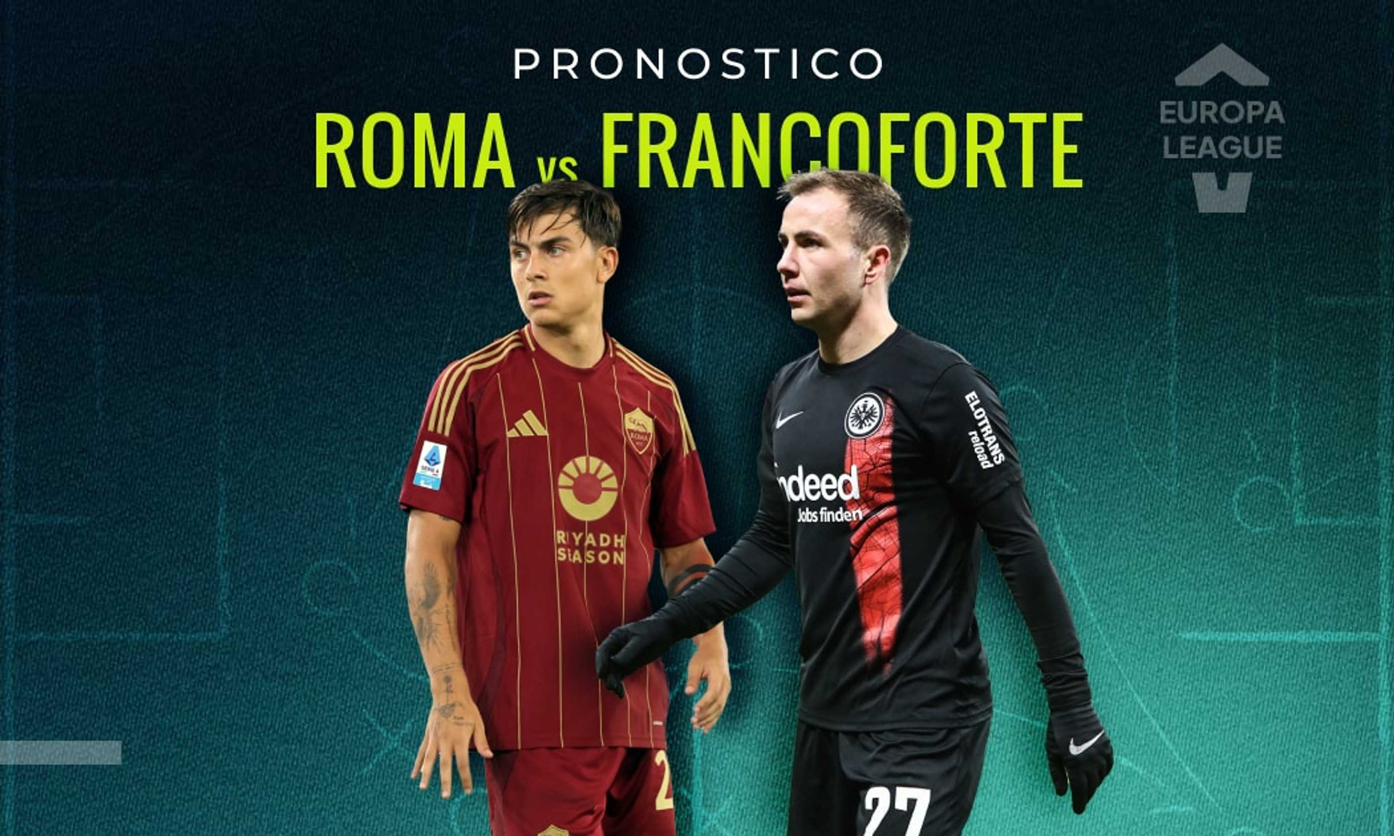 Roma-Eintracht pronostico e quote, quale sarà il risultato esatto? Il parere dei bookies