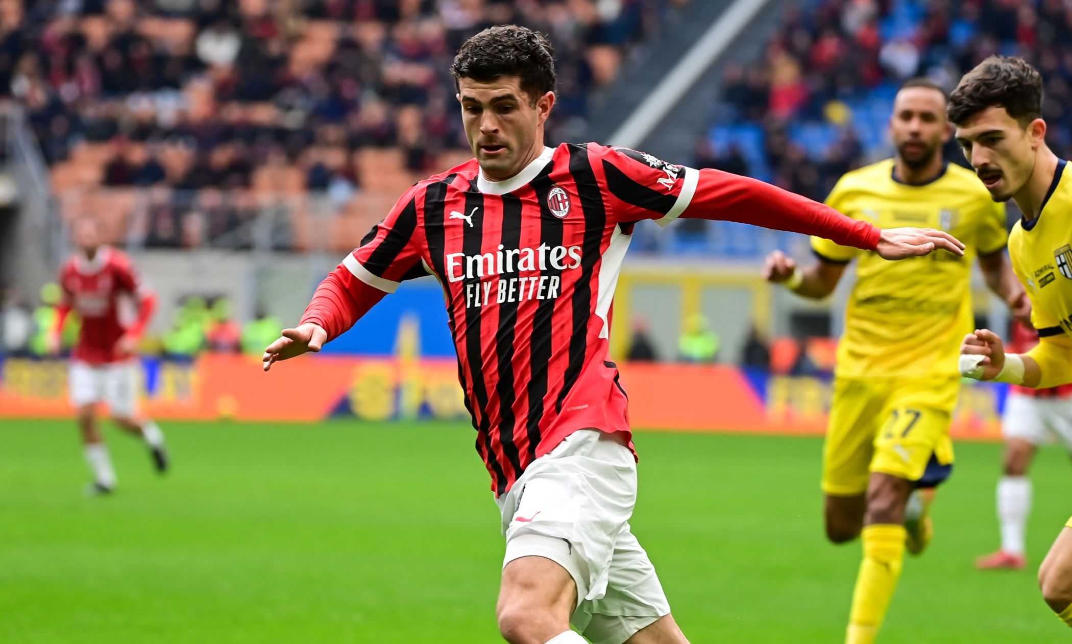 Milan-Parma LIVE 1-1: Pulisic dal dischetto risponde a Cancellieri