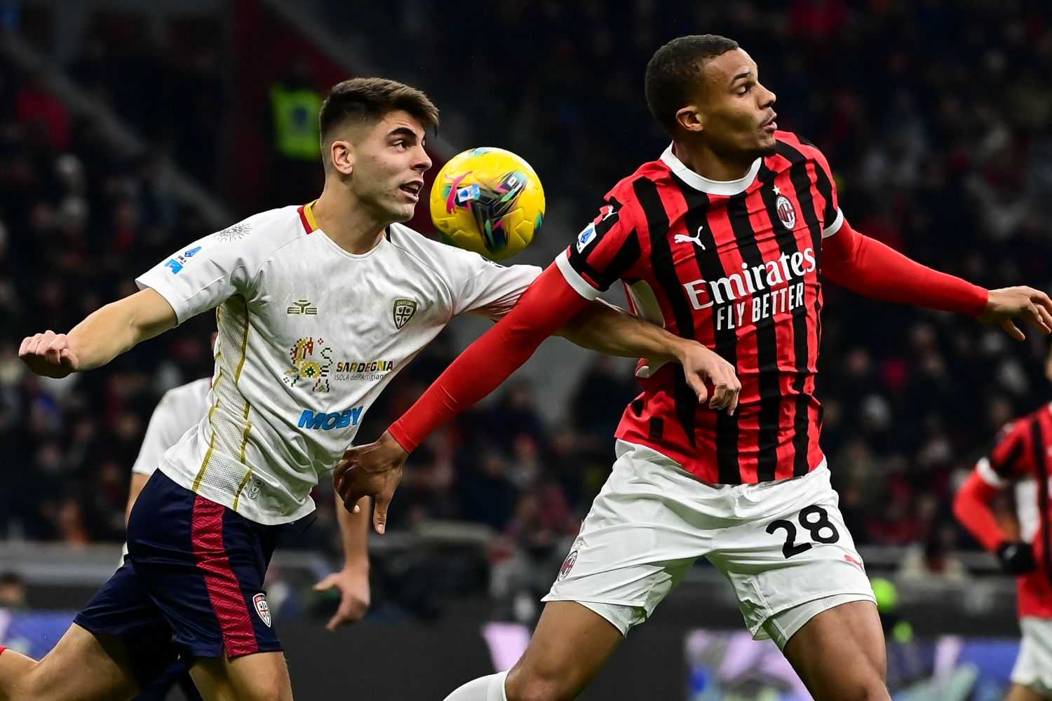 Milan-Cagliari LIVE 0-0: Zappa salva su Theo Hernandez