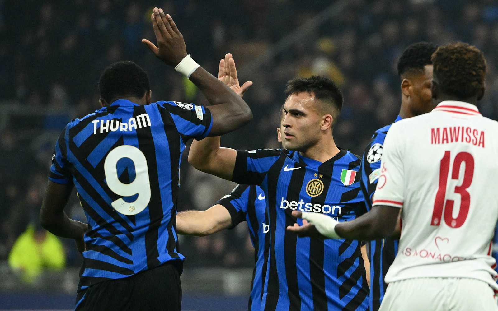 Inter-Monaco, le pagelle di CM: Lautaro e Thuram devastanti. Monaco difesa horror