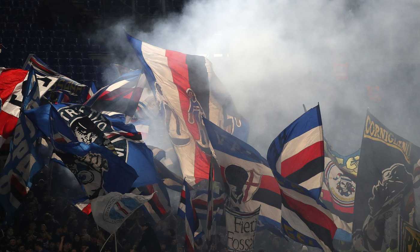 Sampdoria contestata dai suoi tifosi: la Polizia scorta il rientro negli spogliatoi, cori contro i giocatori