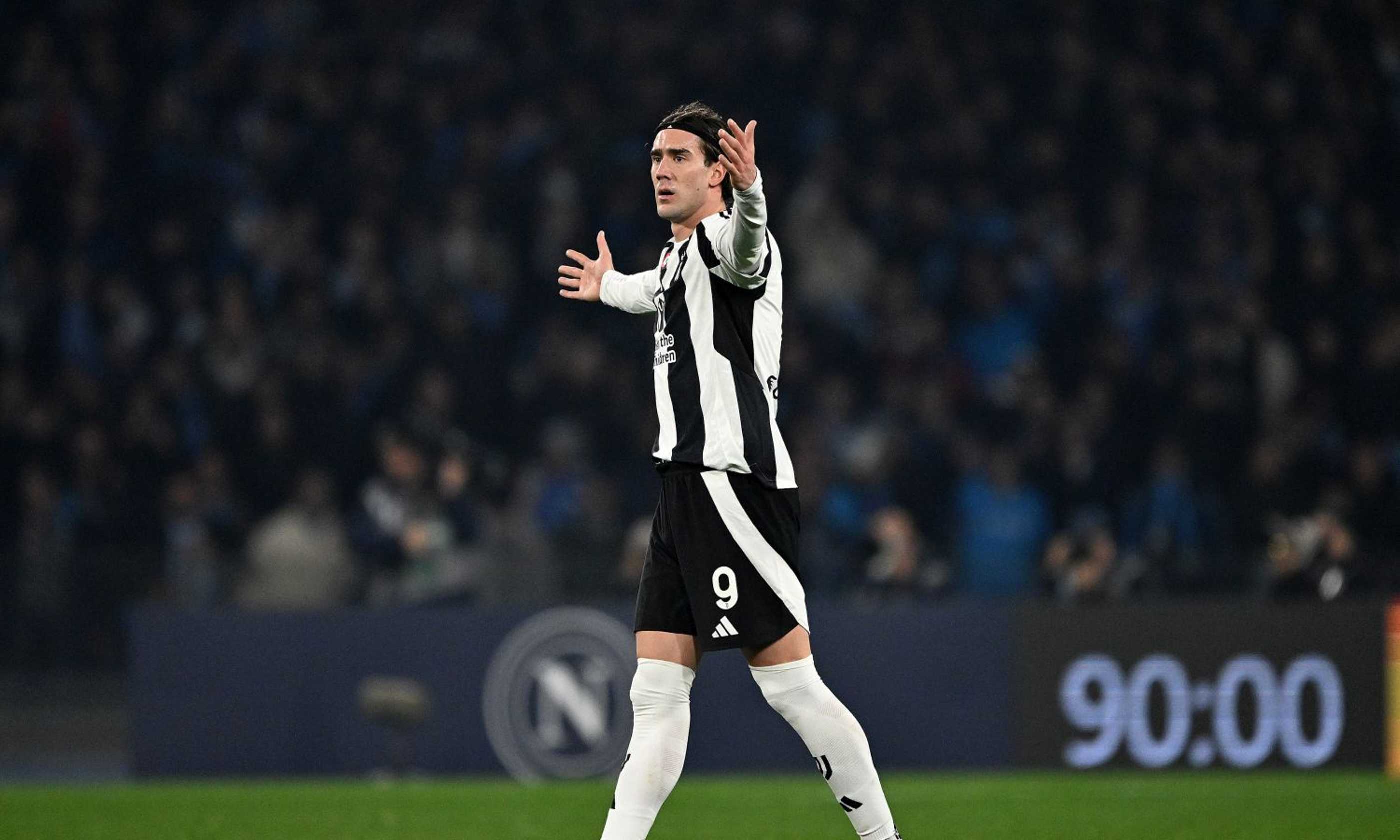 Vlahovic, la bocciatura più pesante e appena 29' nelle ultime tre: la Juventus attende proposte