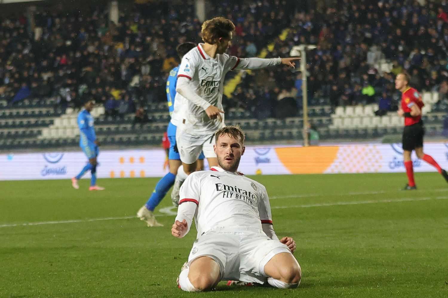 Prova di forza del Milan: 2 a 0 a Empoli, decidono Leao e la prima perla di Gimenez 