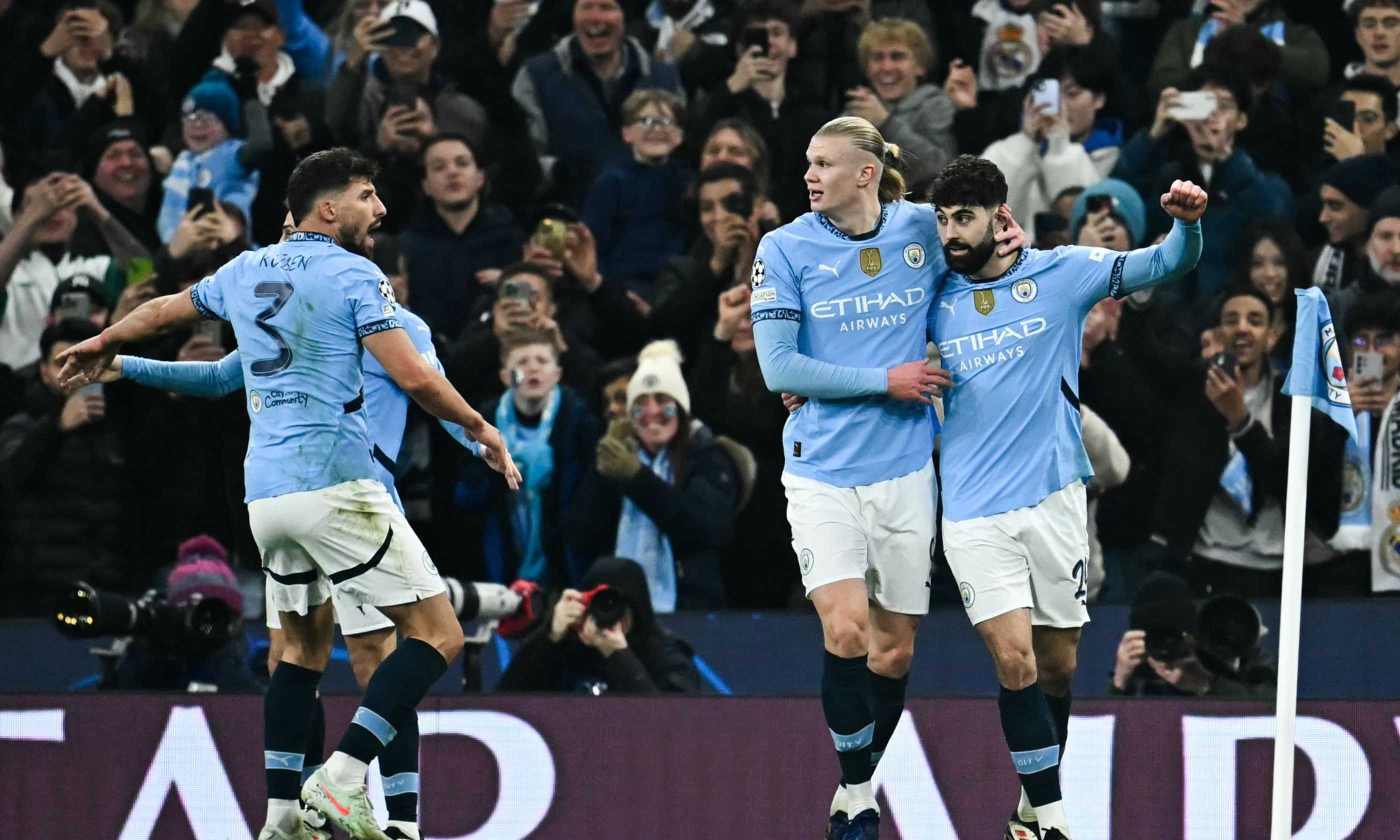 Manchester City-Real Madrid LIVE 1-0: Haaland la sblocca, poi traversa di Vinicius