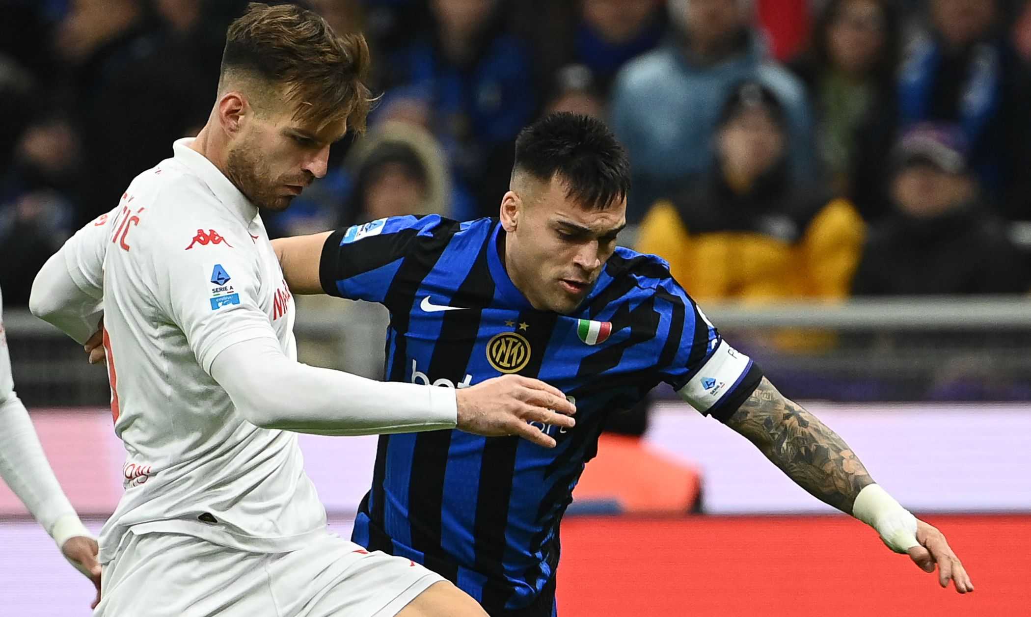 Inter-Fiorentina 1-1 45': autogol di Pongracic, pareggia Mandragora su rigore