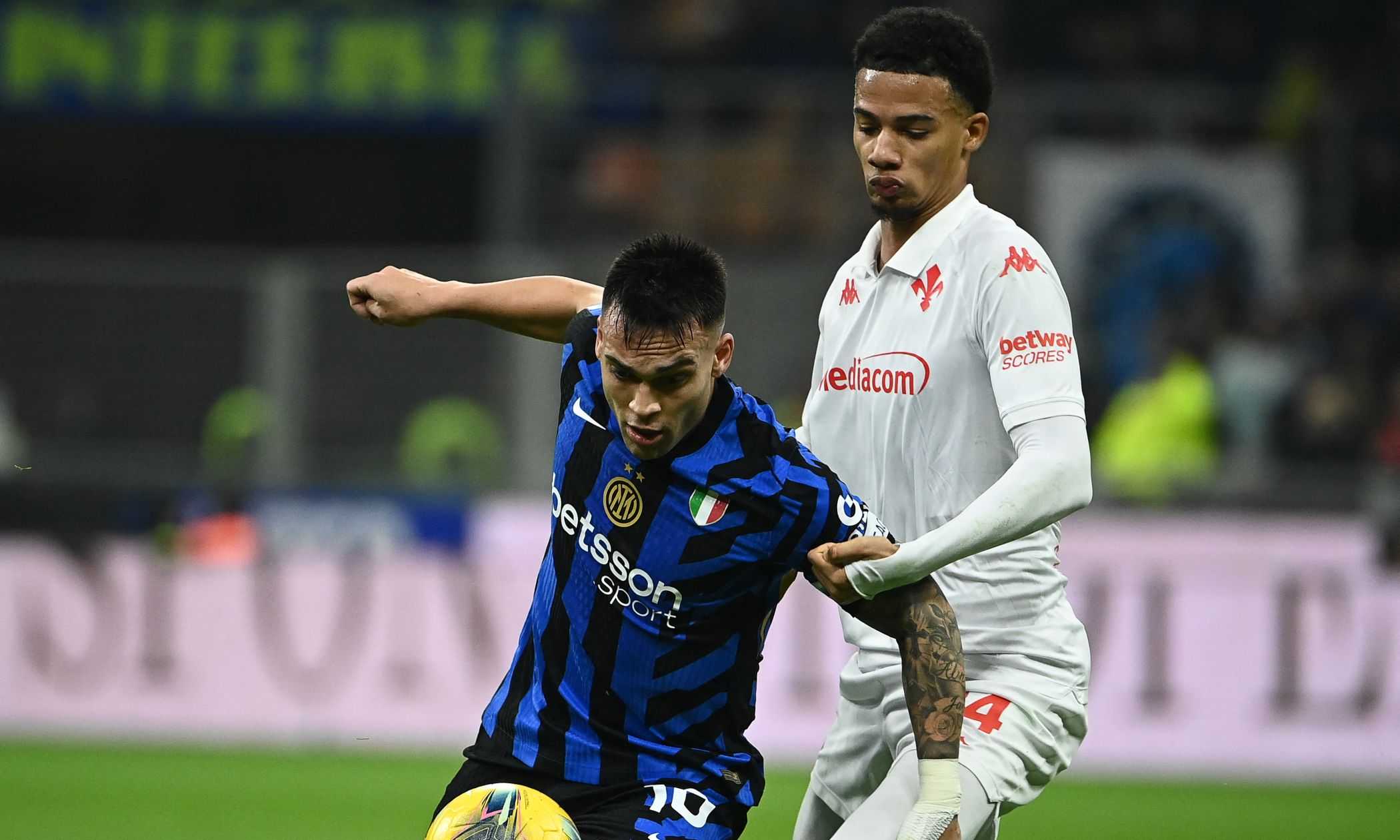 Inter Fiorentina 2-1: il tabellino