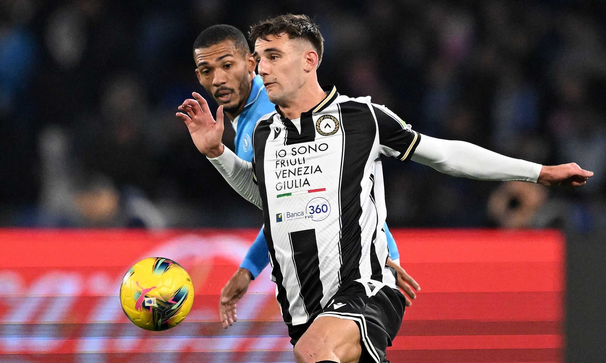 Napoli-Udinese, il 'giallo' dello scarpino di Lucca