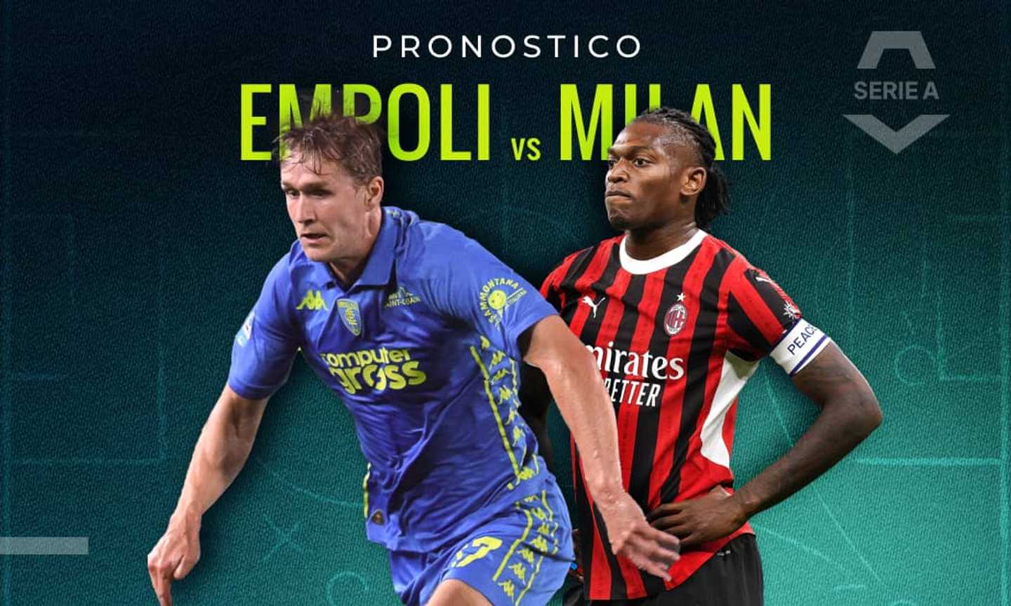 Empoli-Milan pronostico e quote, quale sarà il risultato esatto? Il parere dei bookies