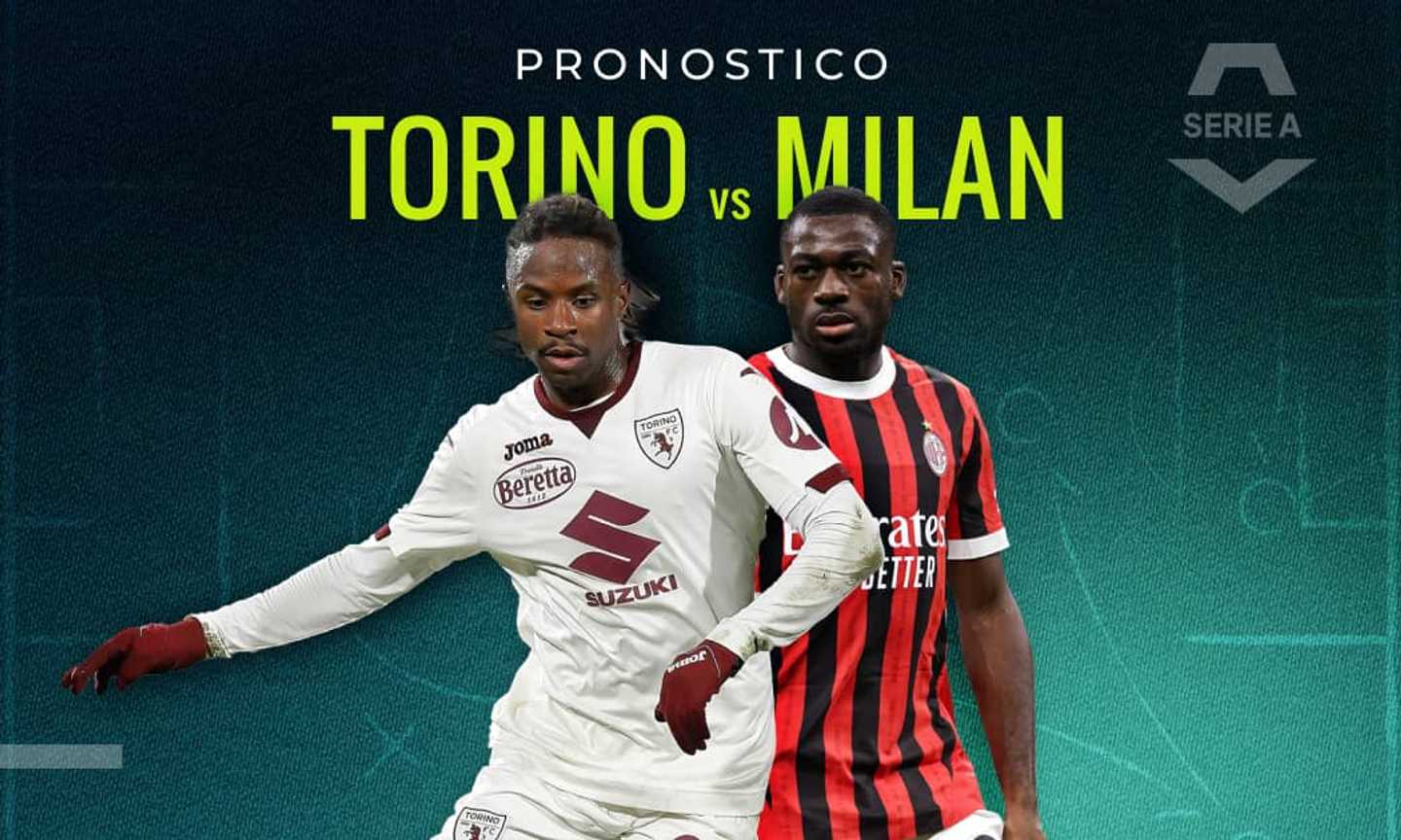 Torino-Milan pronostico e quote, quale sarà il risultato esatto? Il parere dei bookies