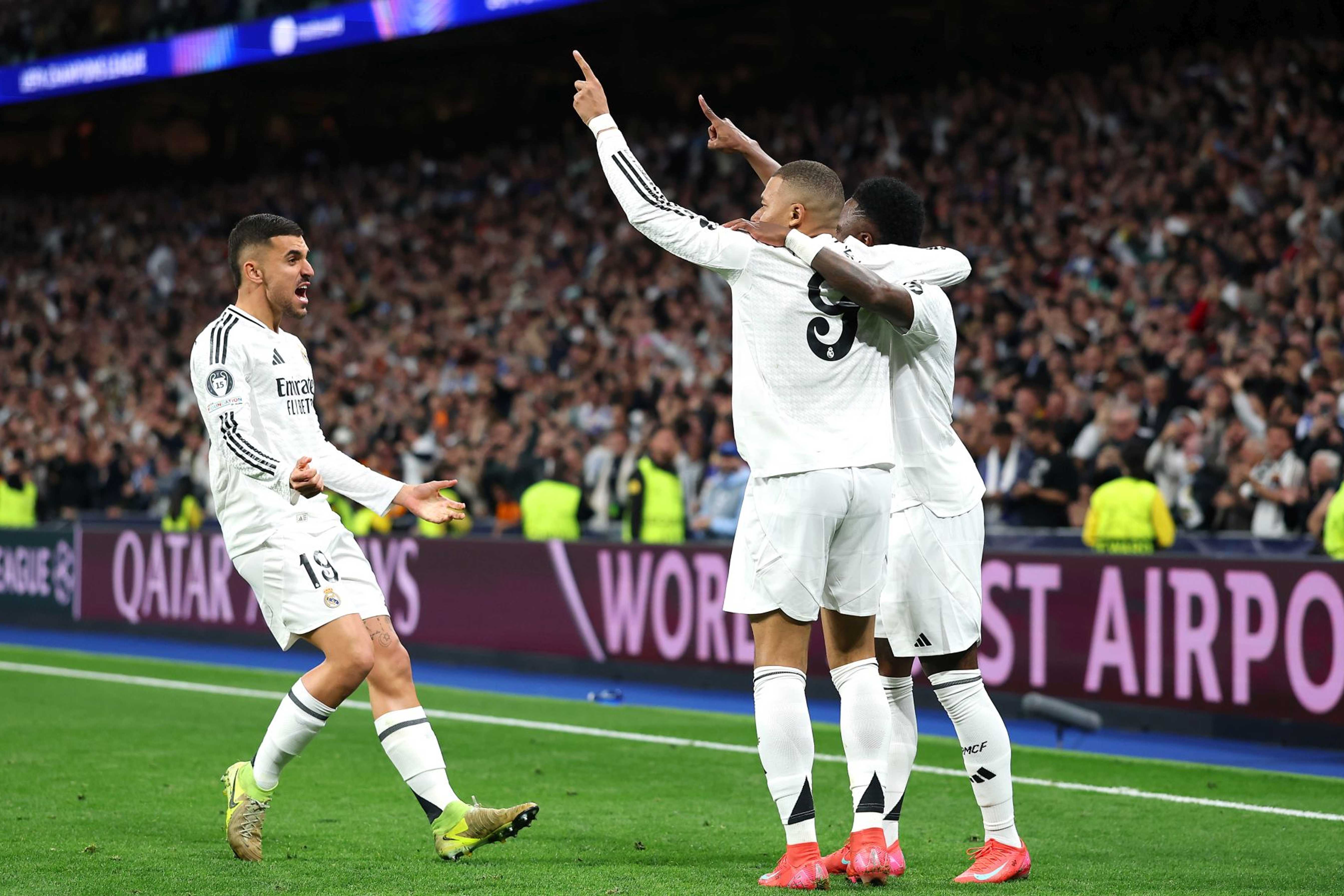 Real Madrid-Manchester City 1-0 LIVE: subito Mbappé!