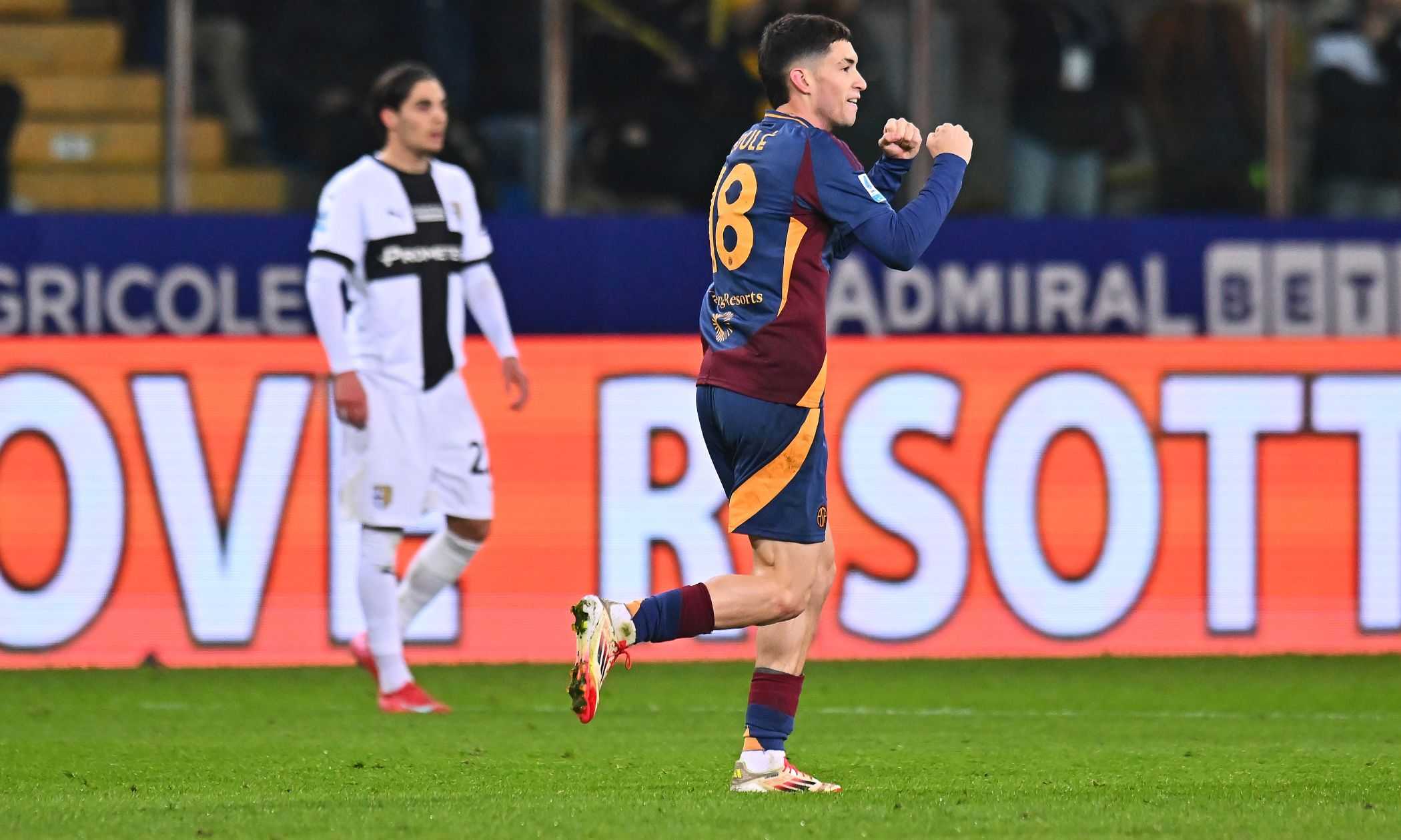 Parma-Roma LIVE 0-1 al 45': decide Soulé, emiliani in 10