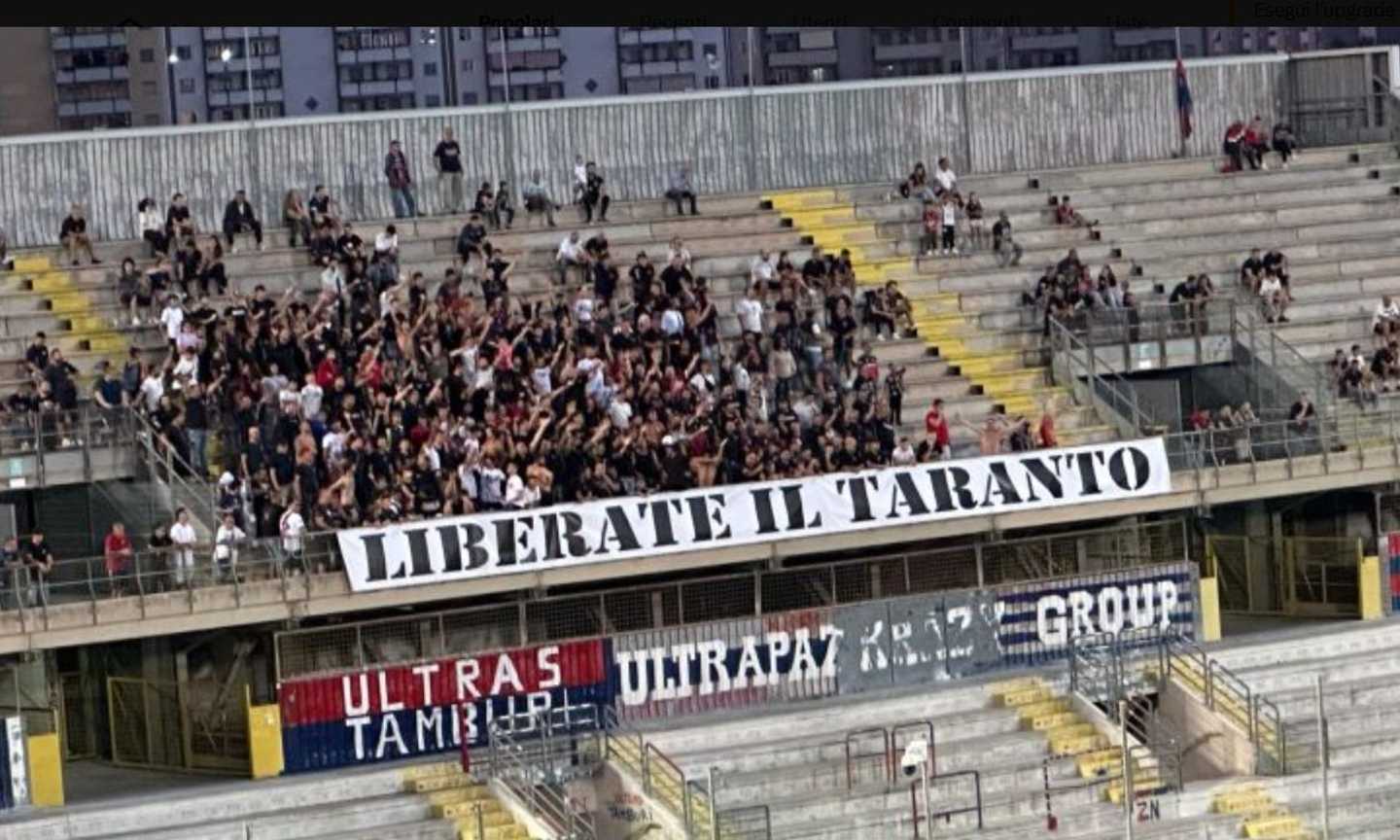 Taranto, una triste storia italiana: club a un passo dal fallimento, ragazzini in campo per non perdere la Serie D