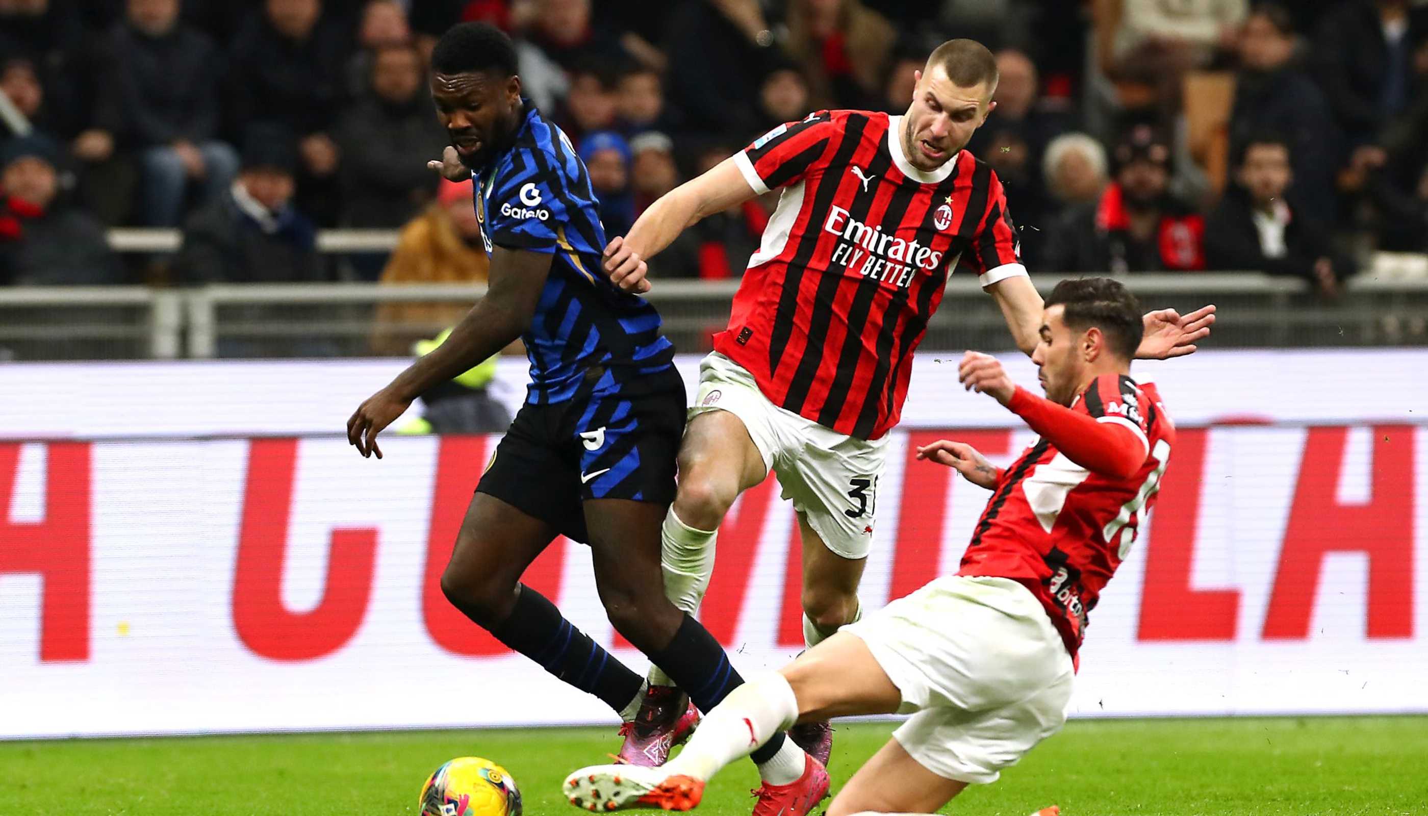 Milan-Inter, intervento di Pavlovic su Thuram: giusto non assegnare il rigore per i vertici arbitrali