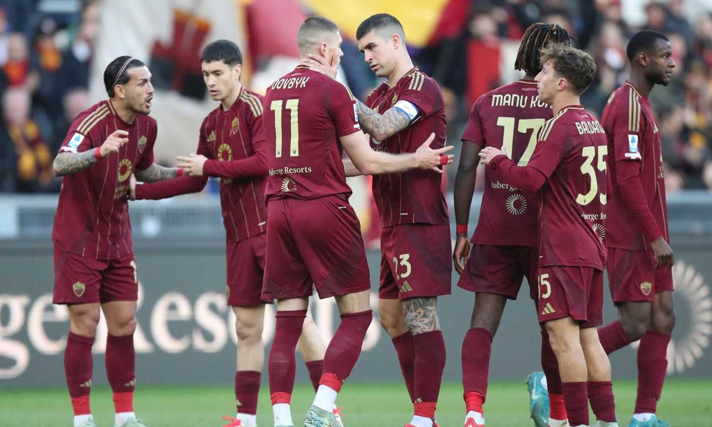 Roma-Cagliari 1-0: il tabellino