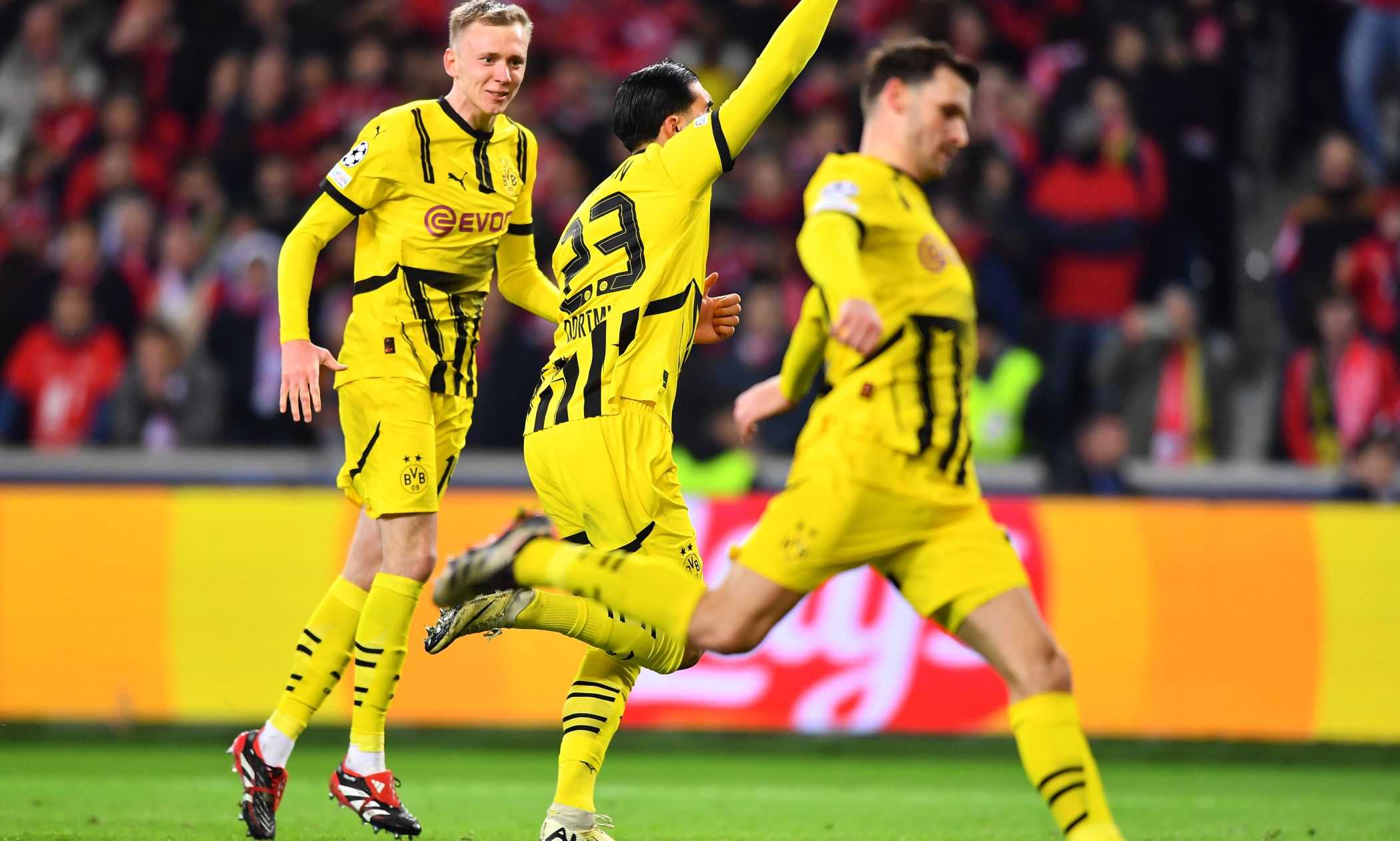 Lille-Borussia Dortmund LIVE 1-2: Beier! Grande occasione per David