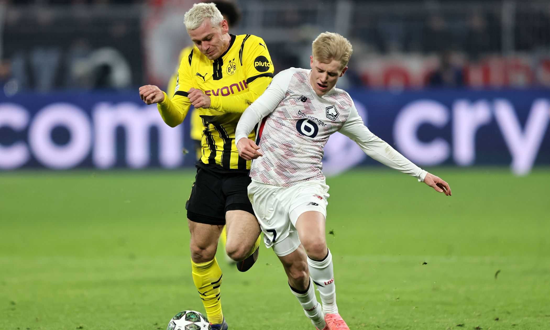 Il Lille riprende il Borussia Dortmund: 1-1 nell'andata degli ottavi di Champions