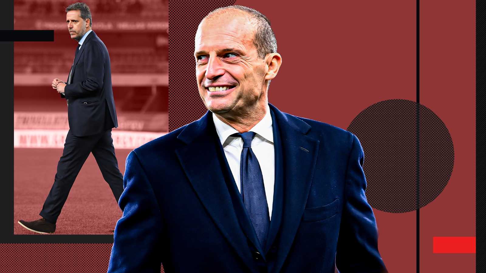 Paratici-Allegri, cena con il Milan sullo sfondo: la situazione