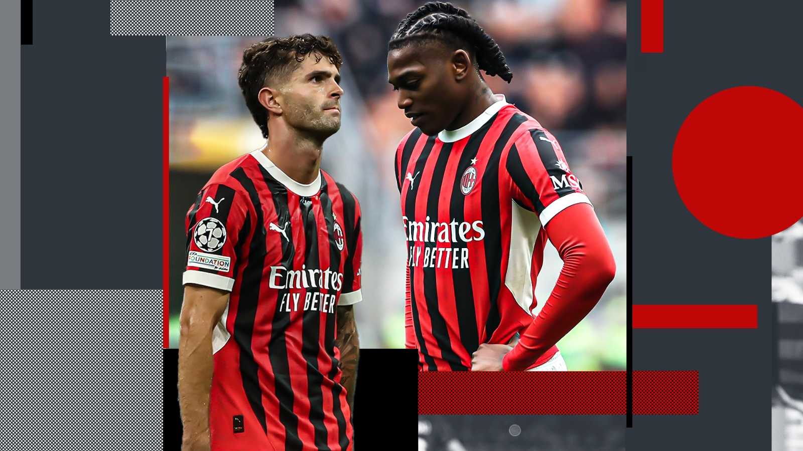 Milan, da Leao a Pulisic: è scontro totale fra San Siro e la squadra