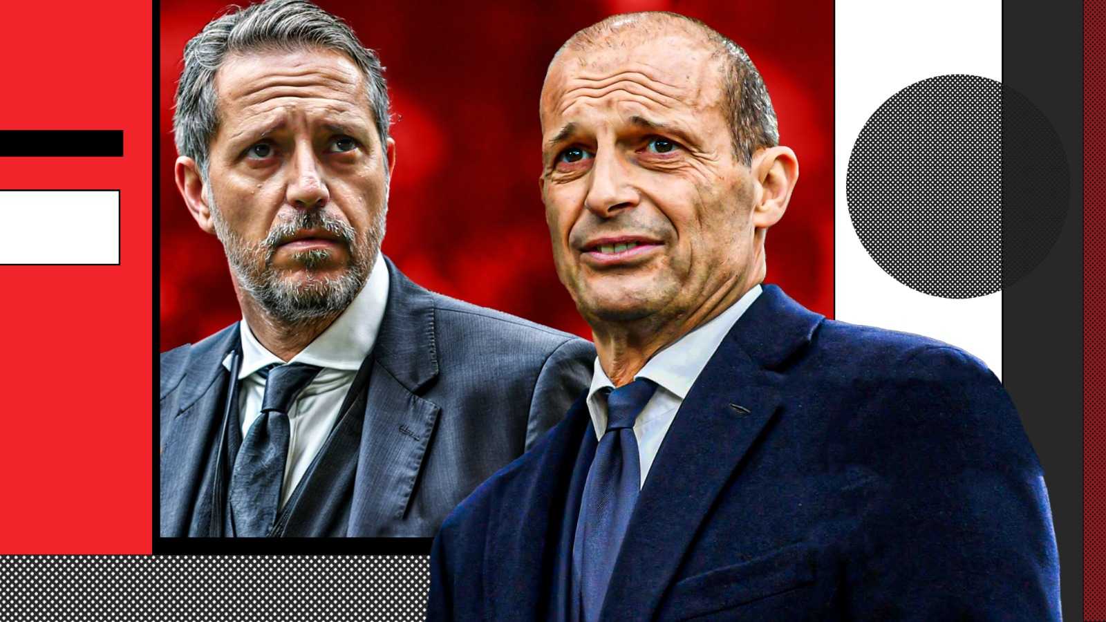 Paratici-Allegri, cena con il Milan sullo sfondo: la situazione