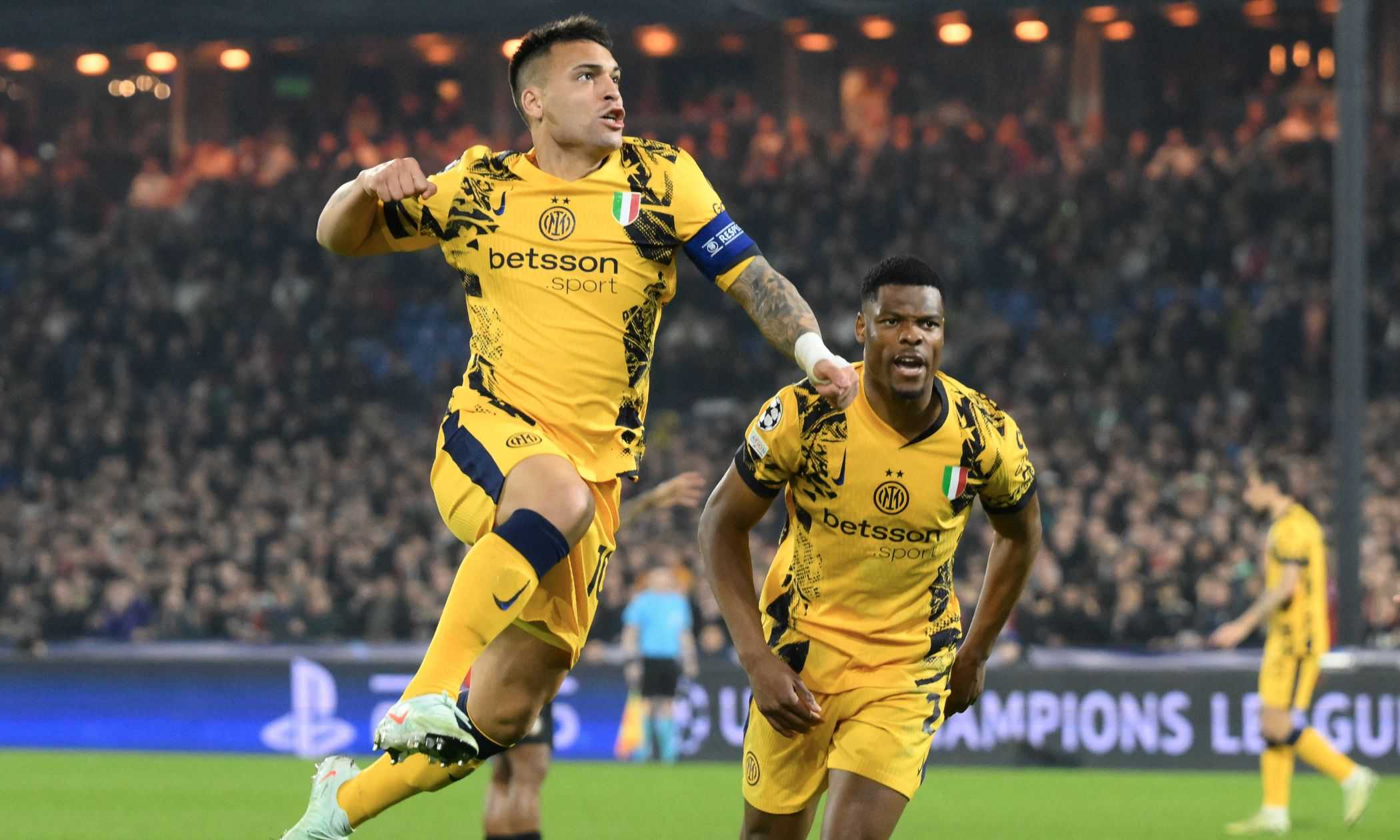 Feyenoord-Inter LIVE 0-2: Lautaro raddoppia e fa la storia nerazzurra! Traversa di Moder