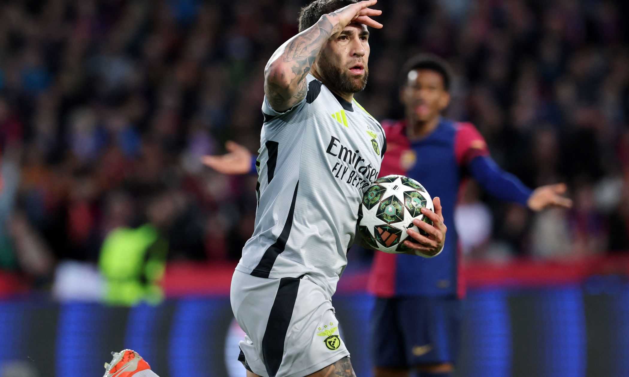 Barcellona-Benfica LIVE 1-1: Otamendi risponde a Raphinha! Occasione per Yamal