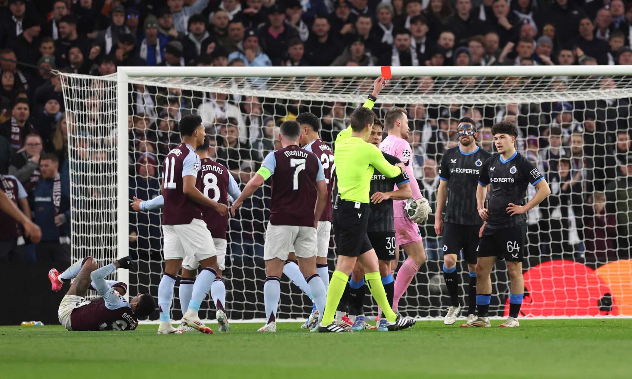 Aston Villa-Club Brugge LIVE 0-0: Rashford fa espellere Sabbe! Mignolet para su Tielemans