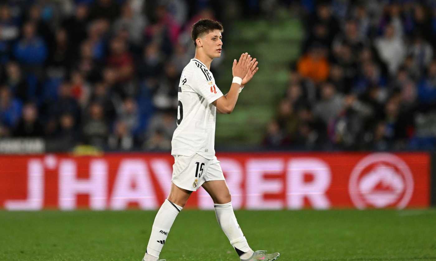 Il Real Madrid non si arrende: Guler affonda il Getafe e torna a -4 dal Barcellona