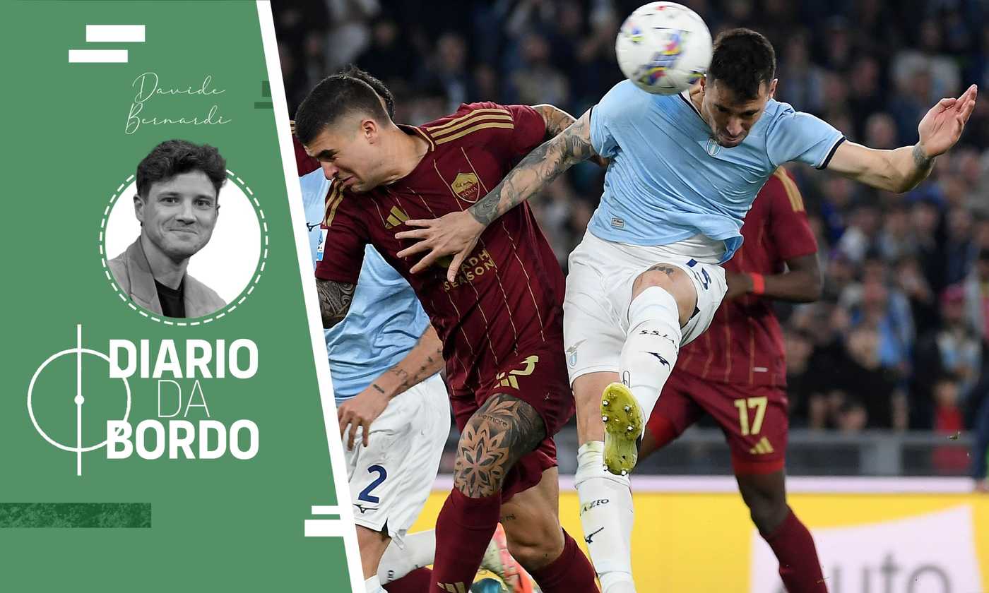 Lazio-Roma, il derby di Romagnoli e Pellegrini: "Nun fa er pajaccio". "Ma vedi d&#039;annatene va"