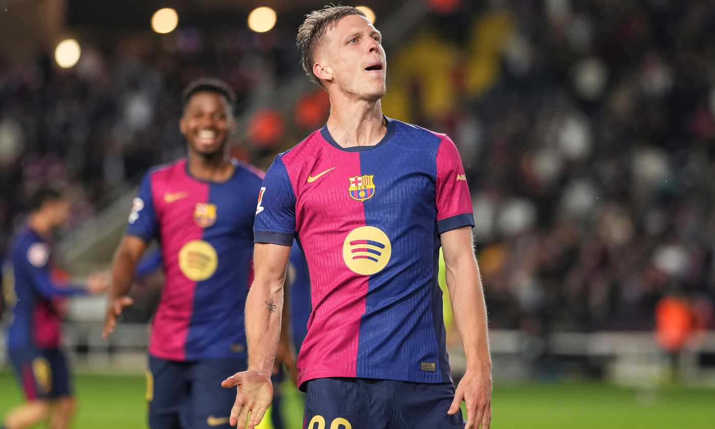 Barcellona, senza Lewandowski ci pensa Dani Olmo a battere il Maiorca: ora le sfide a Real Madrid e Inter
