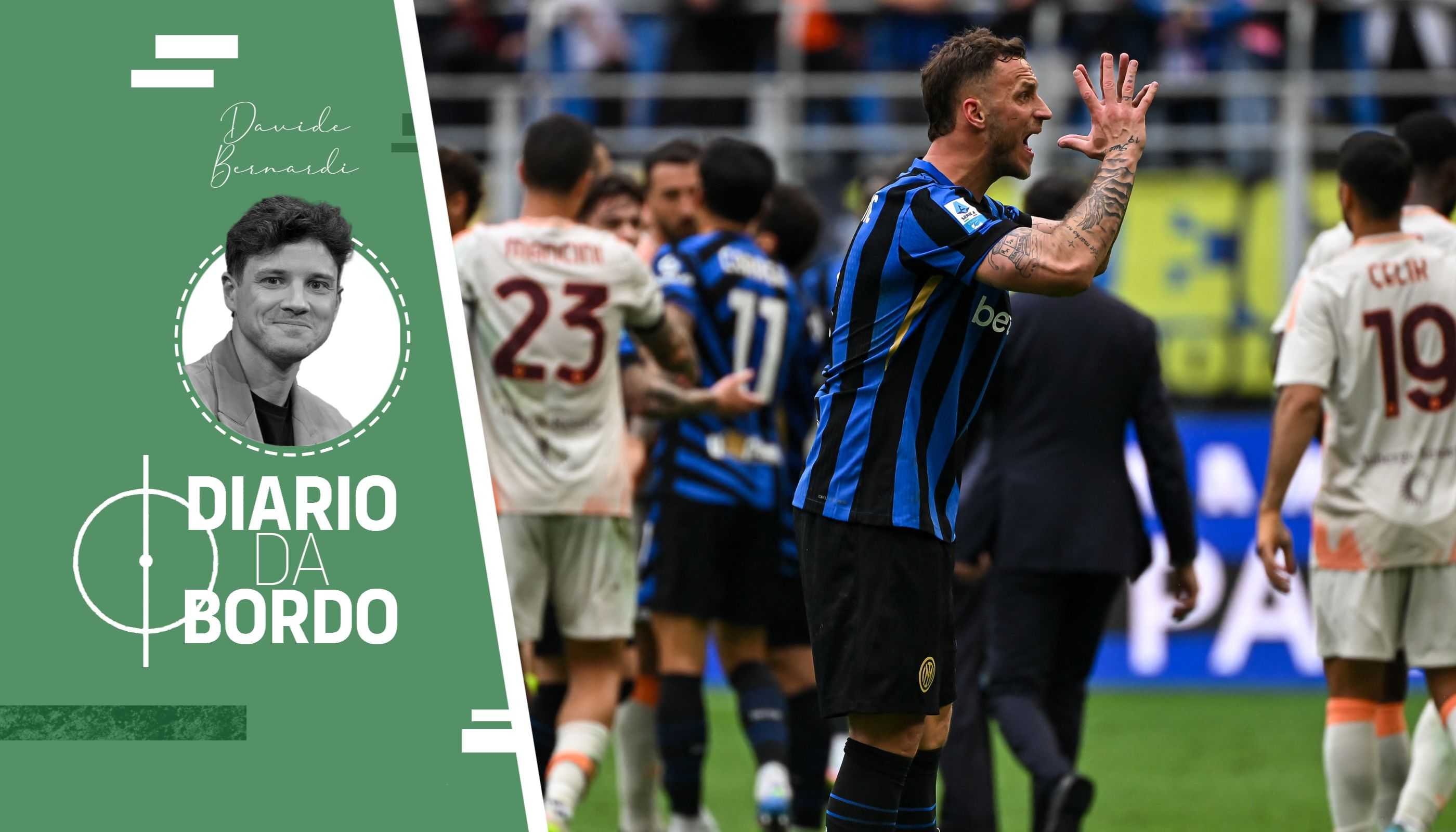 Inter-Roma da bordo campo: la mossa vincente di Ranieri, le reazioni al rigore non fischiato e il messaggio della Nord