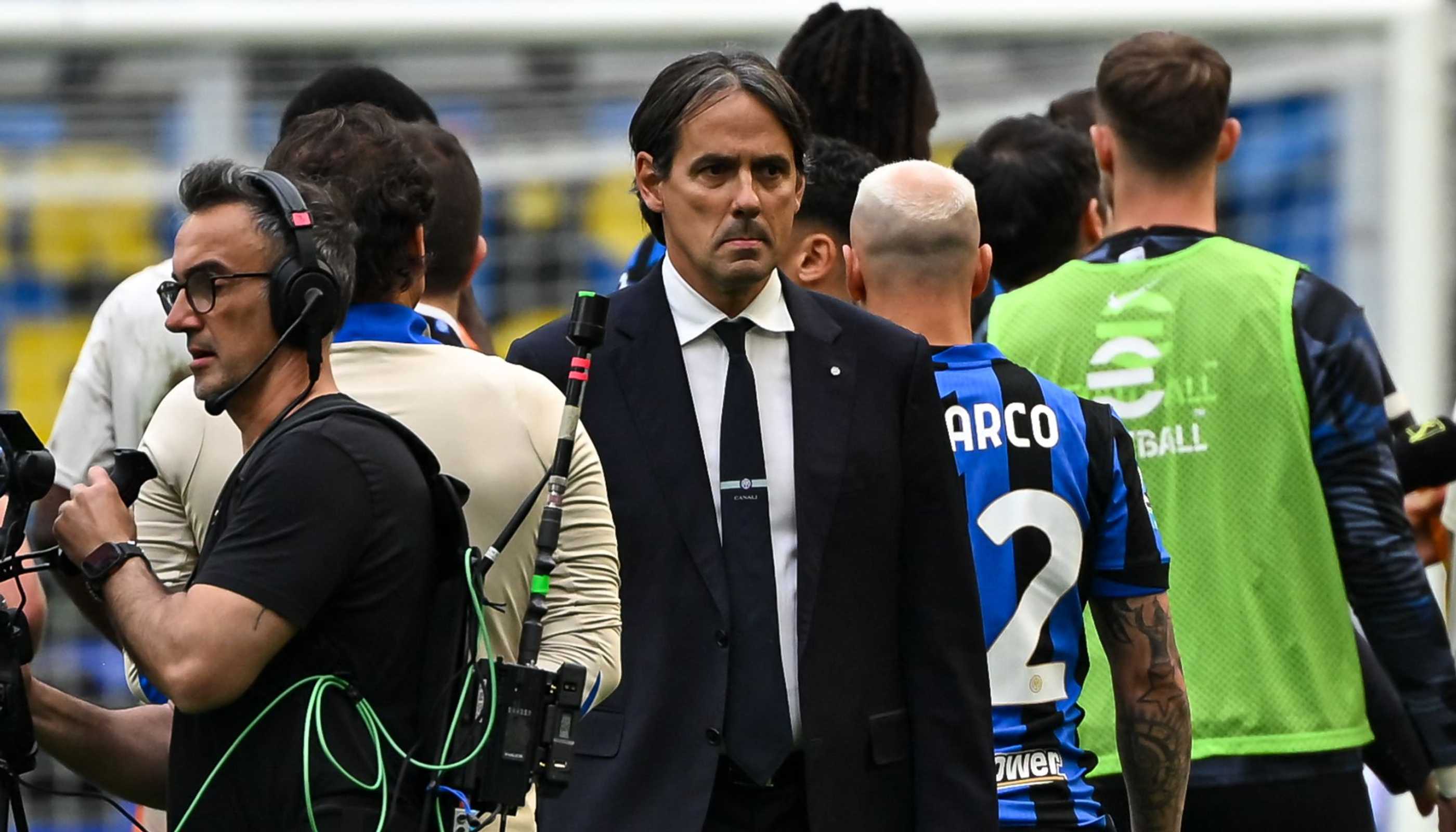 Inter, Inzaghi: "Calendari, assenze, rimesse laterali, rigori... Ora è inutile parlare di questo"
