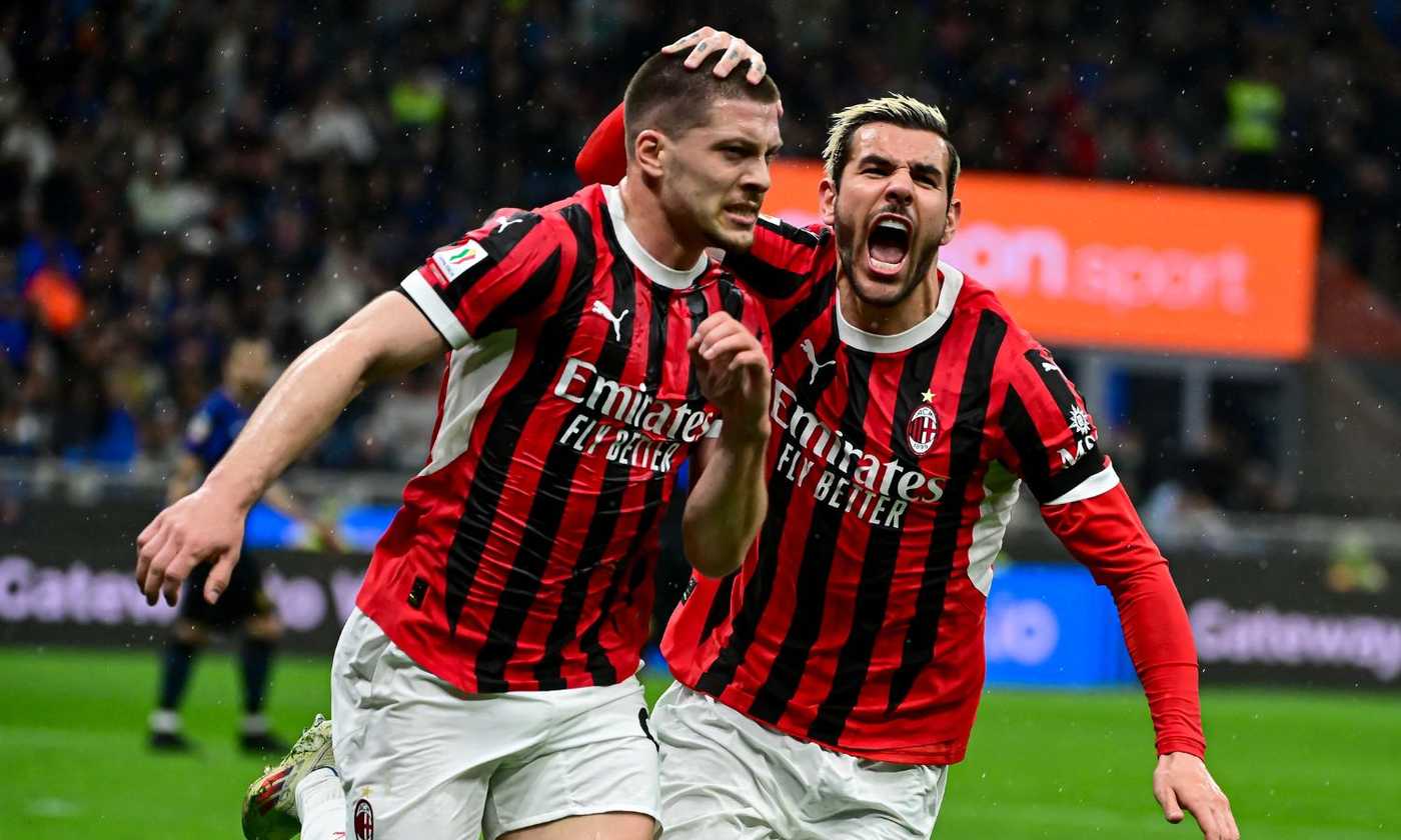 Il Milan è in finale di Coppa Italia: Jovic e Reijnders puniscono l’Inter, 3-0. Addio Triplete per Inzaghi