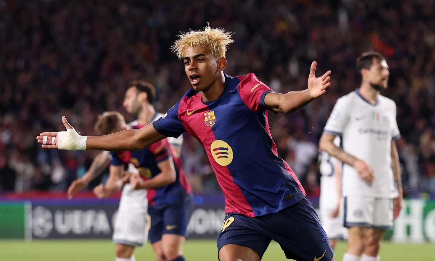 Barcellona-Inter: Lamine Yamal, una prima volta da fenomeno. Ma non paragonatelo a Messi