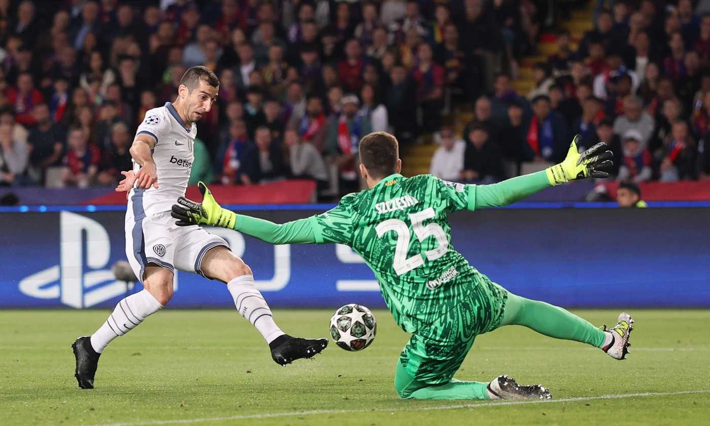 Barcellona-Inter, Mkhitaryan: "Forse pensero per tutta la vita al goal annullato"