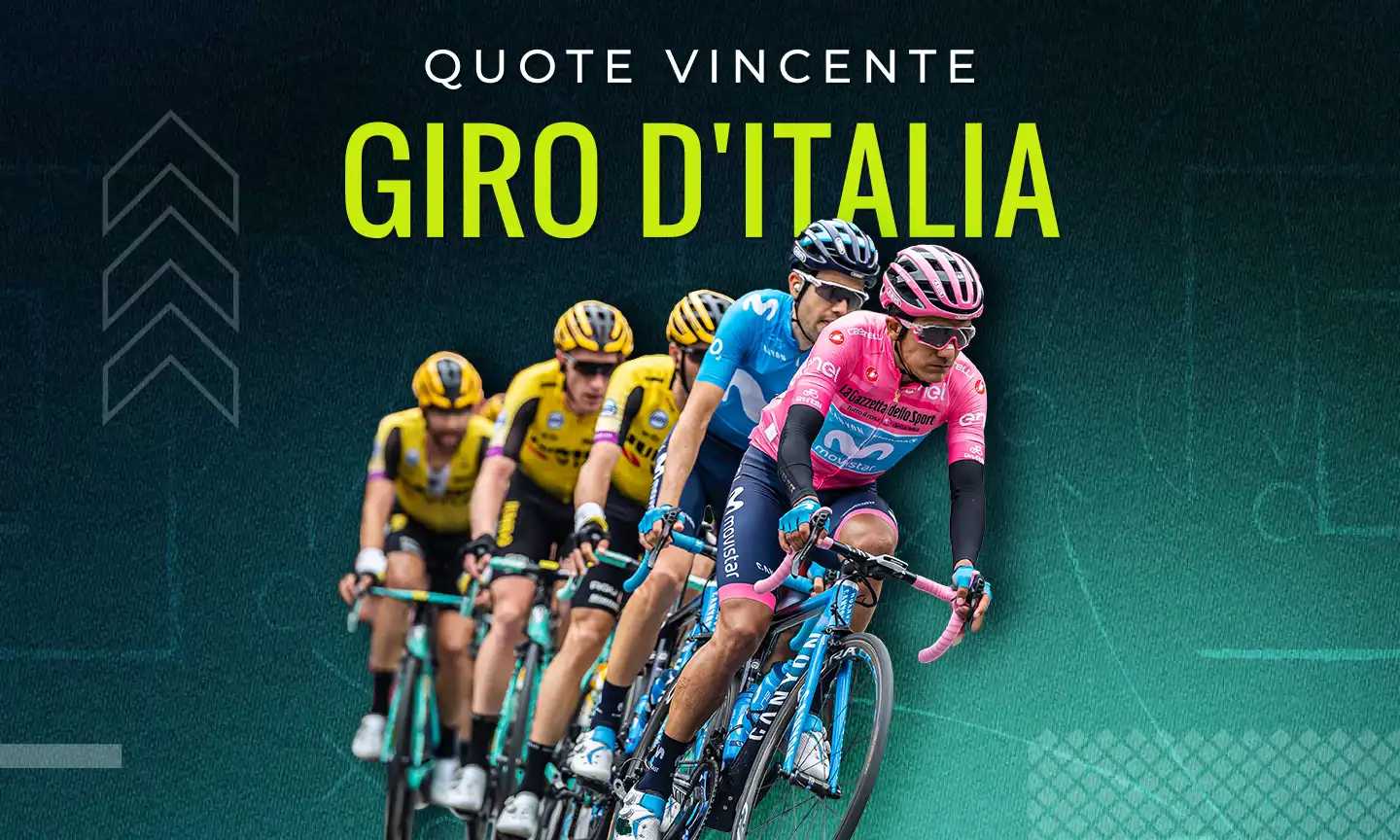 Quote vincente Giro d'Italia 2025: percorso, tappe e pronostico sui favoriti