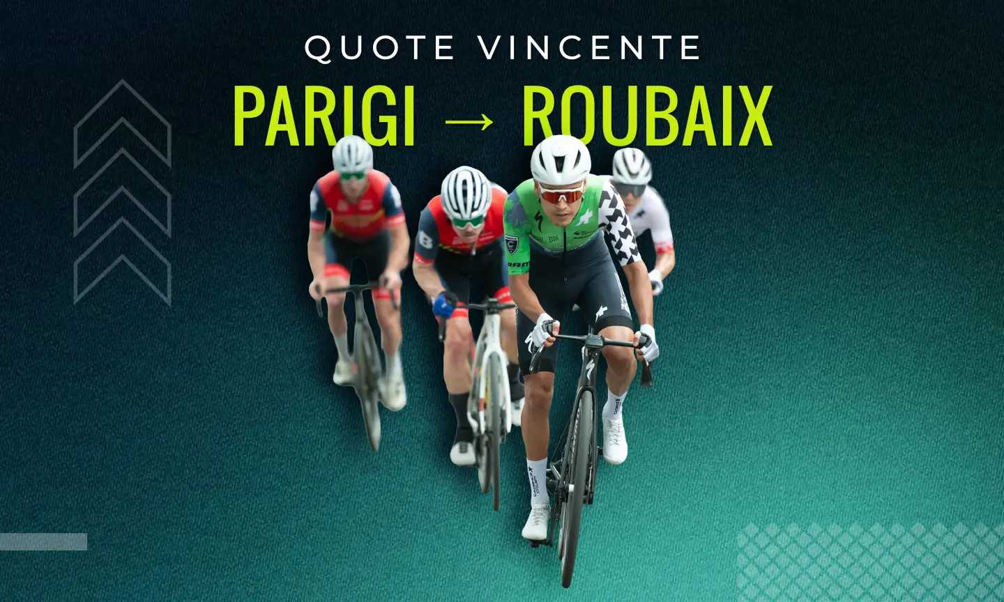 Quote vincente Parigi-Roubaix 2025: percorso e pronostico sui favoriti