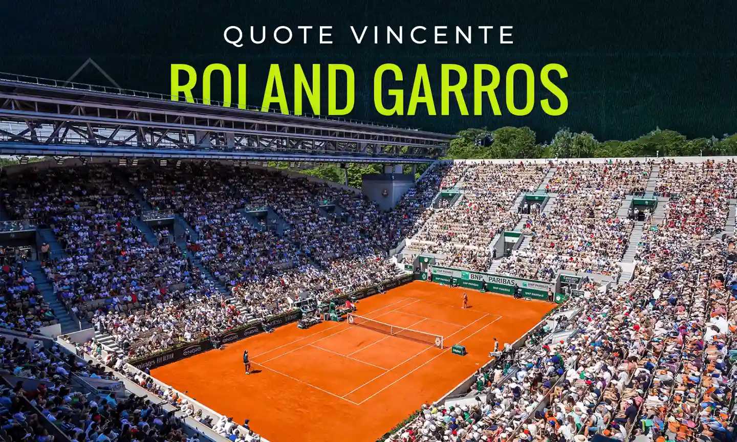 Quote vincente Roland Garros 2025: le scommesse su Sinner e i favoriti