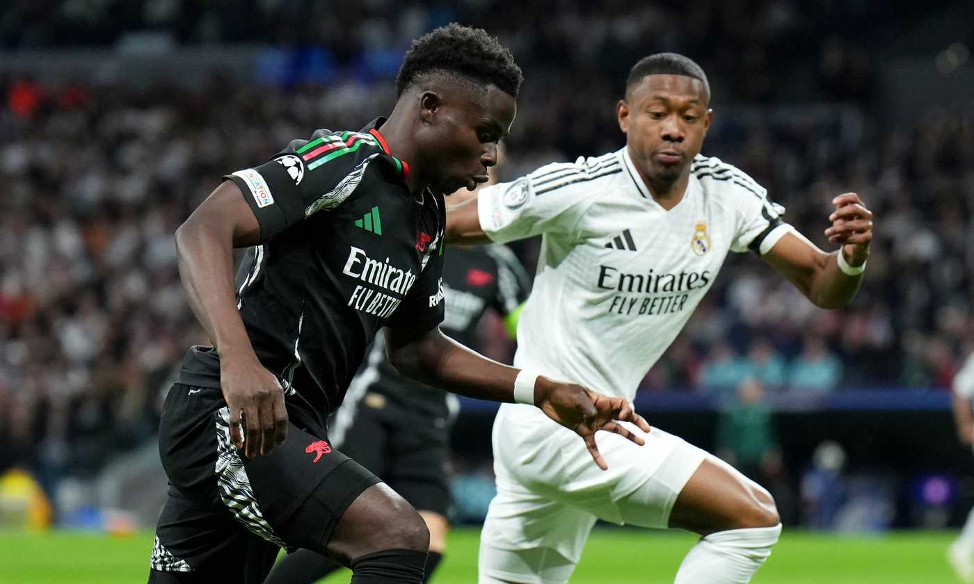 Real Madrid-Arsenal, le pagelle di CM: Bellingham e Rodrygo disastrosi, Saka e Martinelli letali