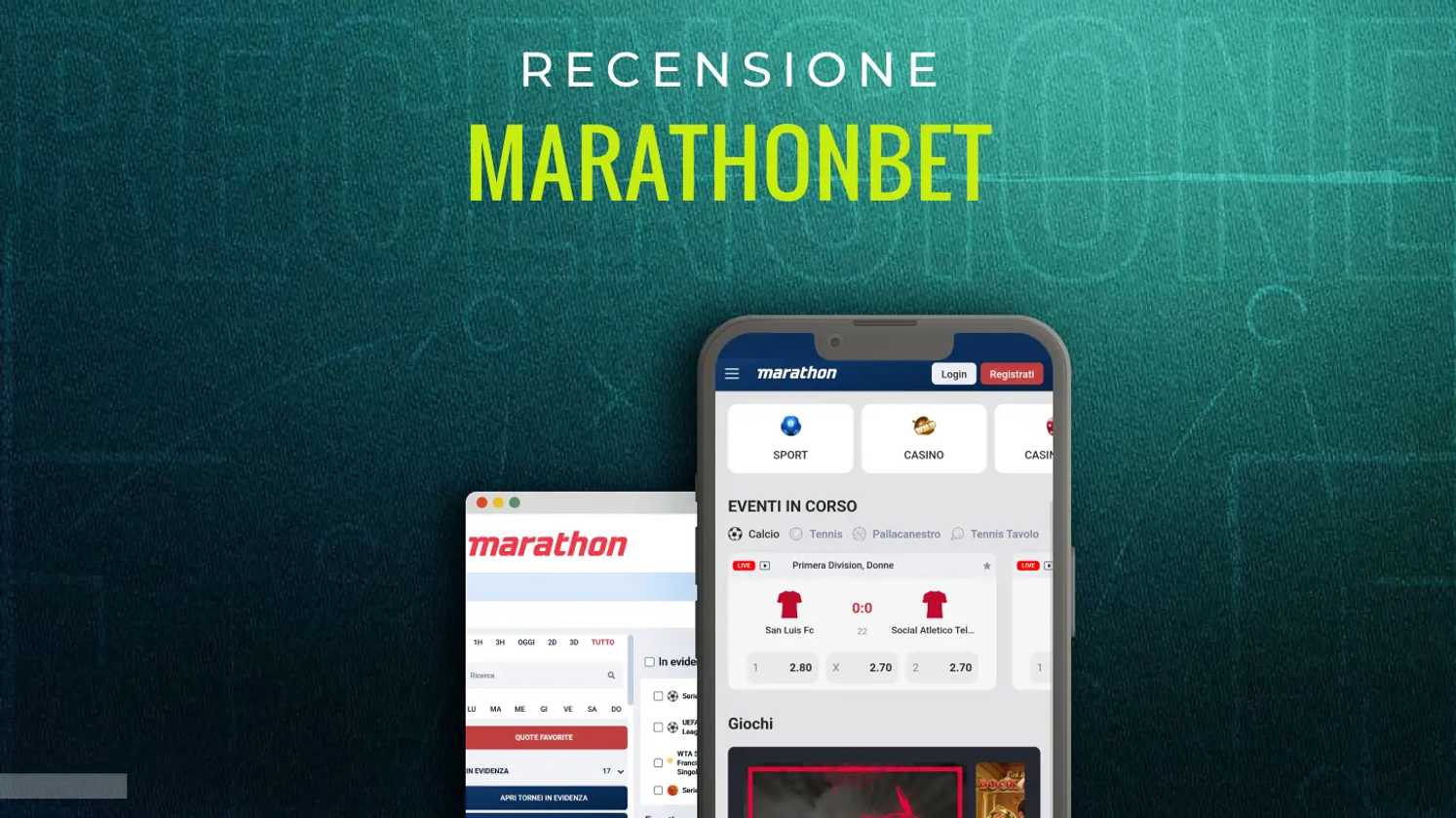 Recensione Marathonbet: il test definitivo e la nostra opinione