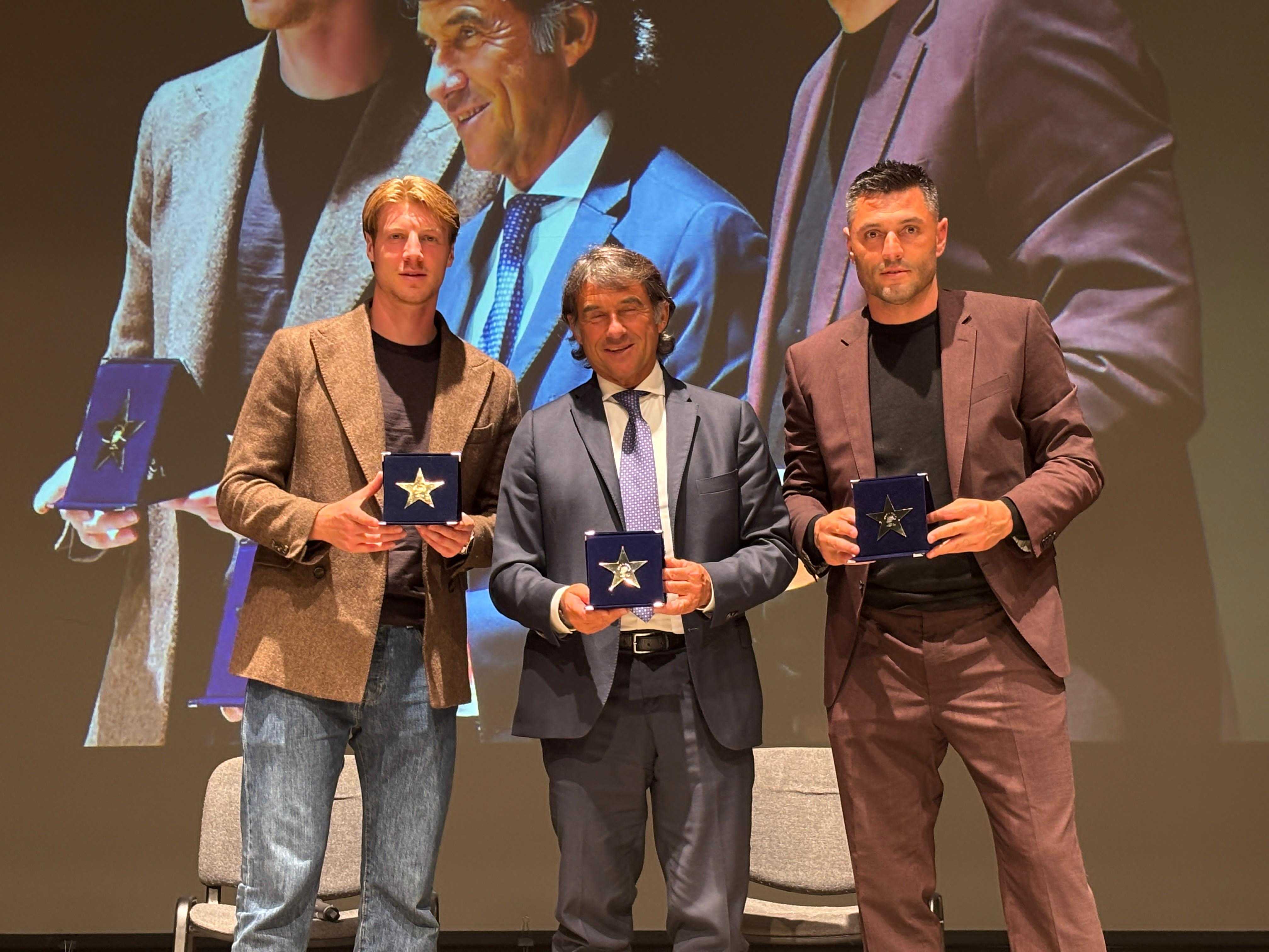 Trofeo Dossena, premiato Brescianini: "Sogno il Mondiale con l'Italia". Riconoscimenti per Carnevali e Amelia