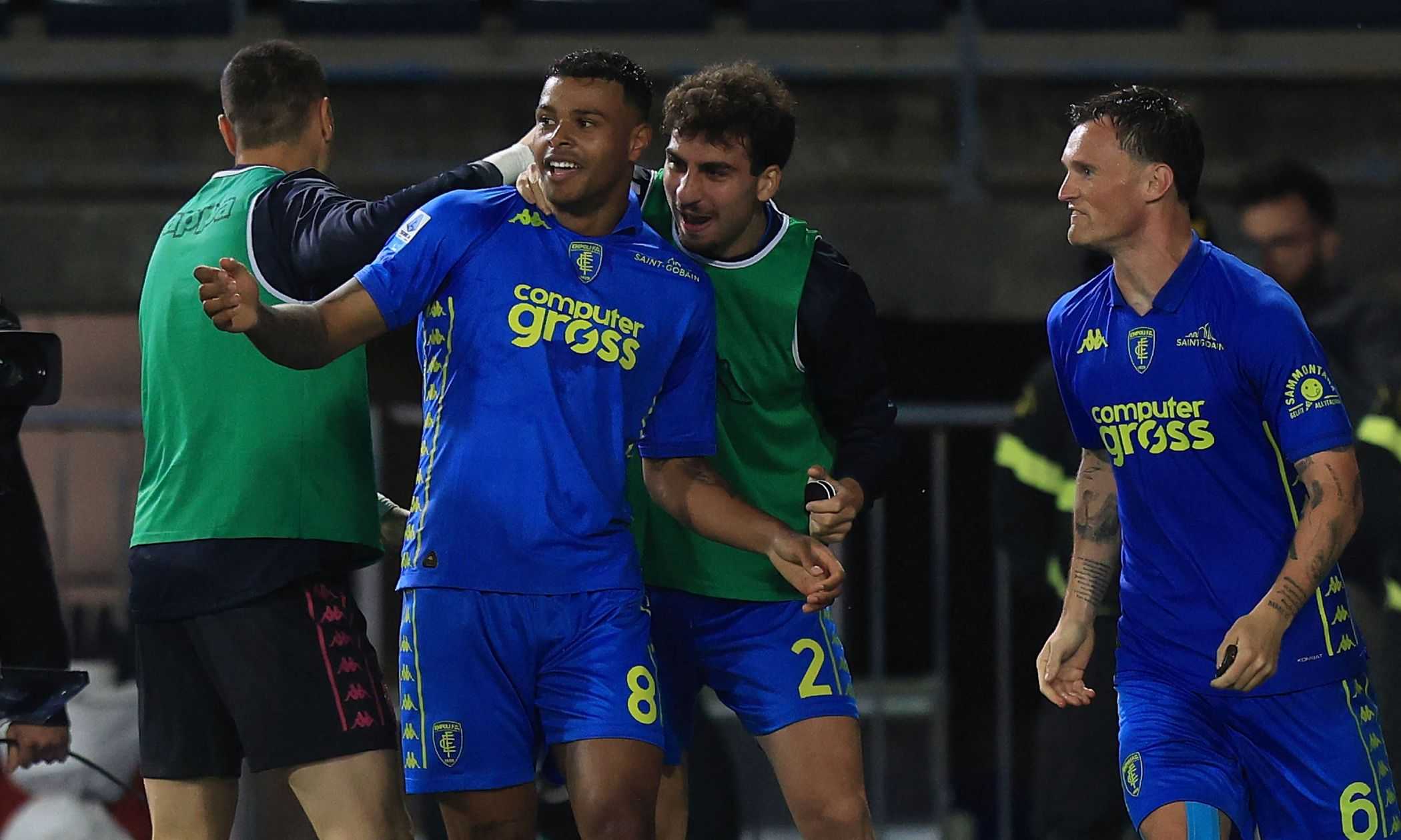 Anjorin e Fazzini trascinano l'Empoli: 2-1 al Parma e scatto sul Lecce, che ora deve vincere a Verona